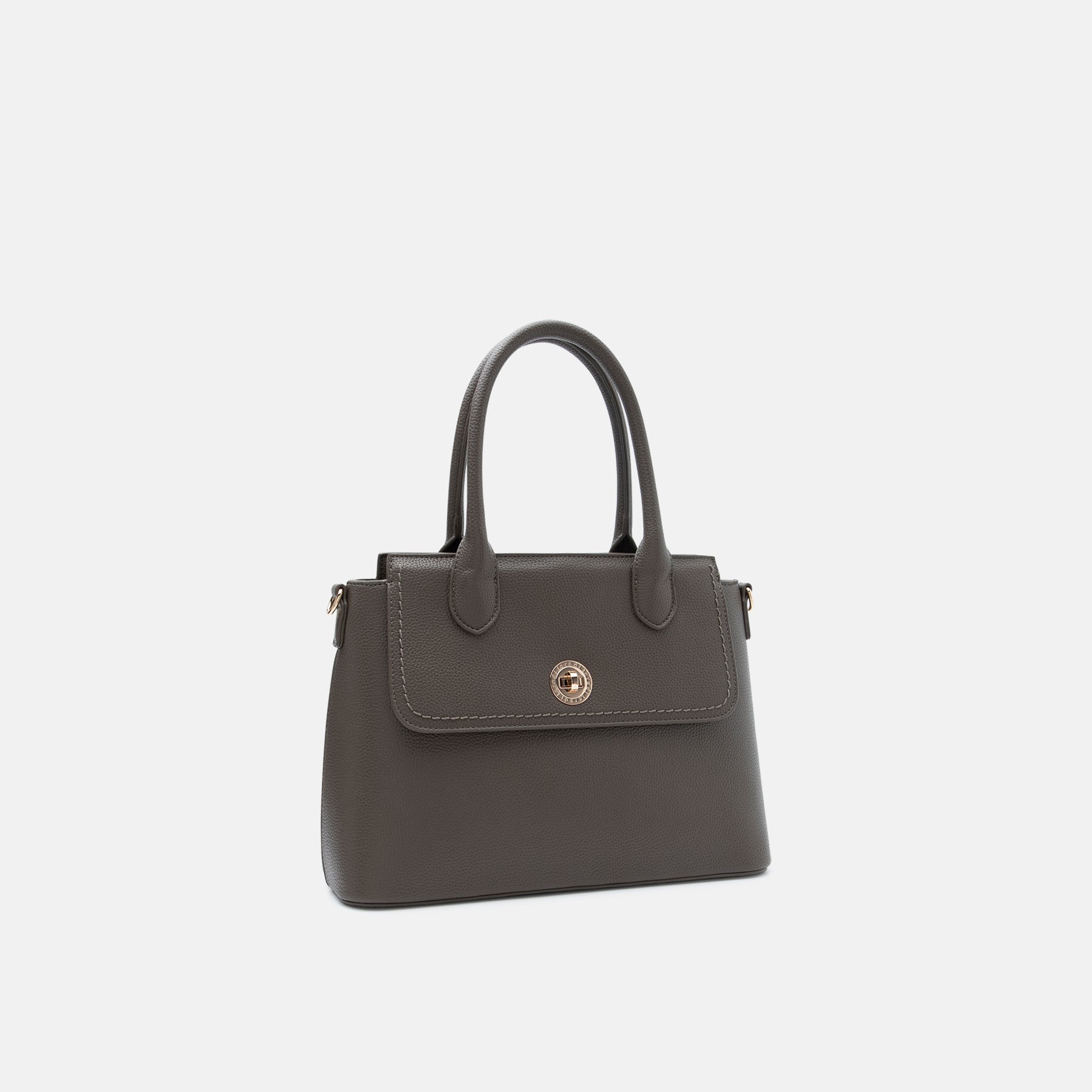 Pelagia Shopper dark taupe - L.Credi Munich