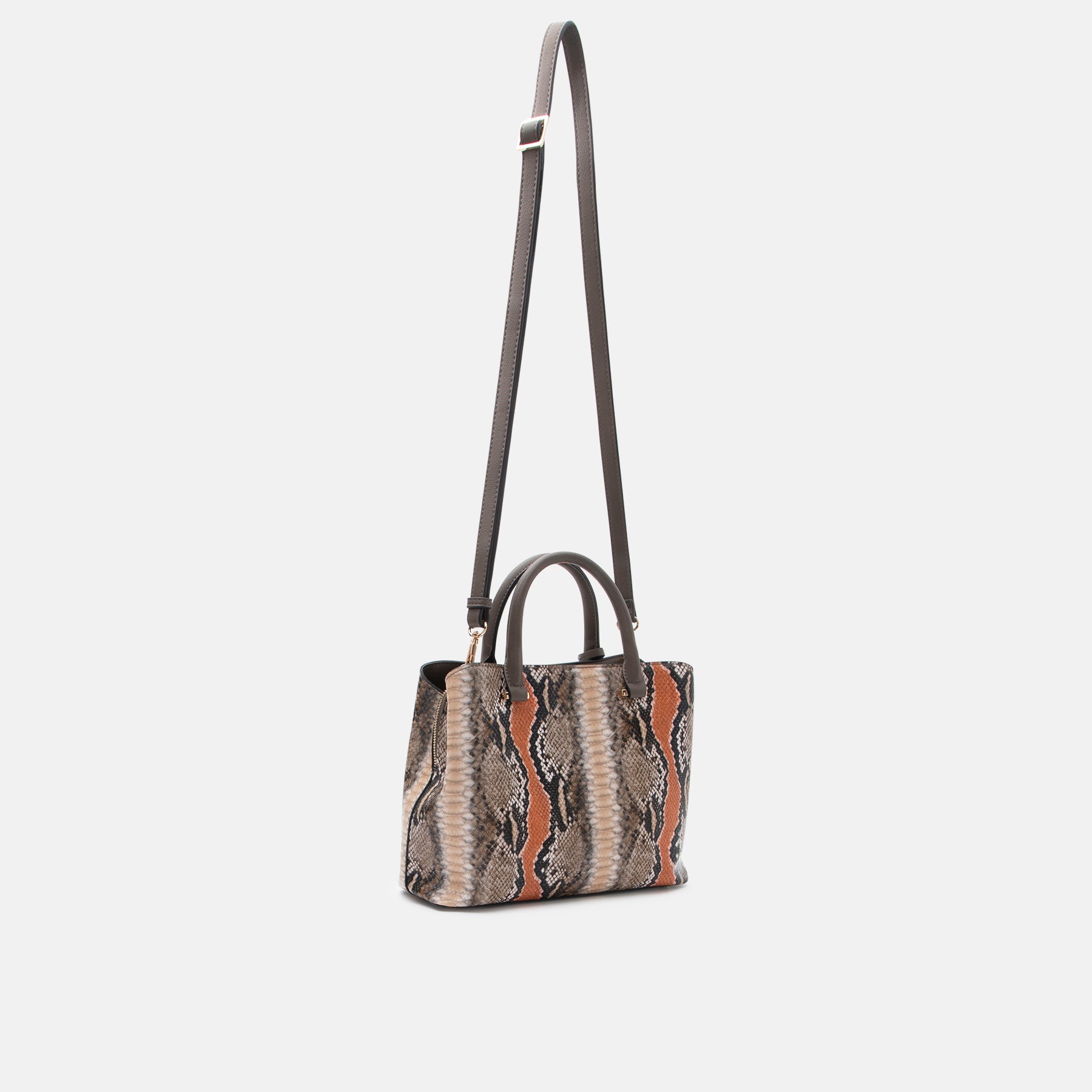 Perenelle Henkeltasche schwarz-braun - L.Credi Munich