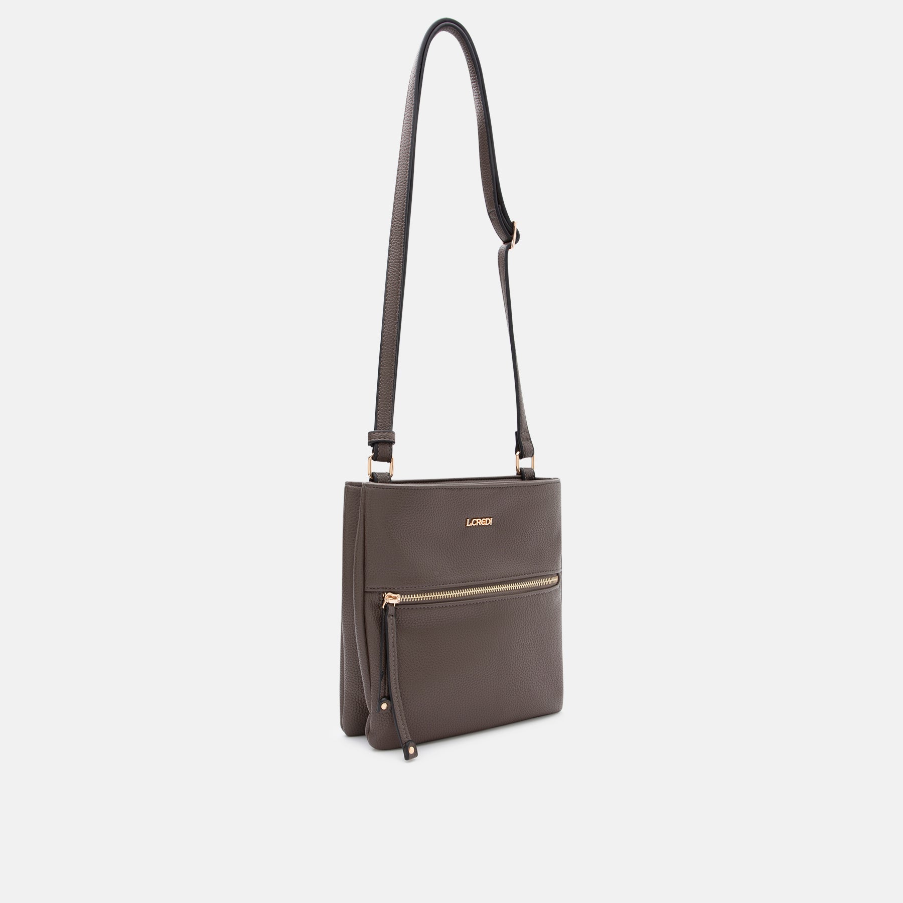 Priscilla Umhängetasche dark taupe