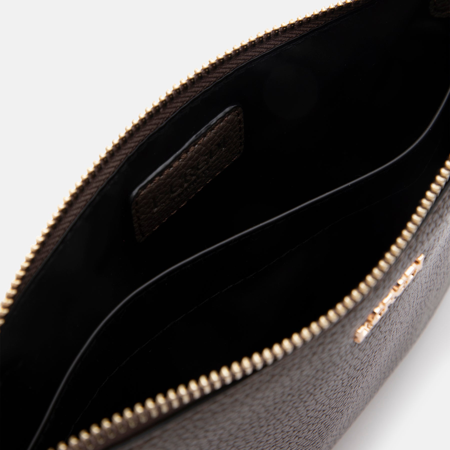 Ella Kosmetiktasche dark taupe - L.Credi Munich