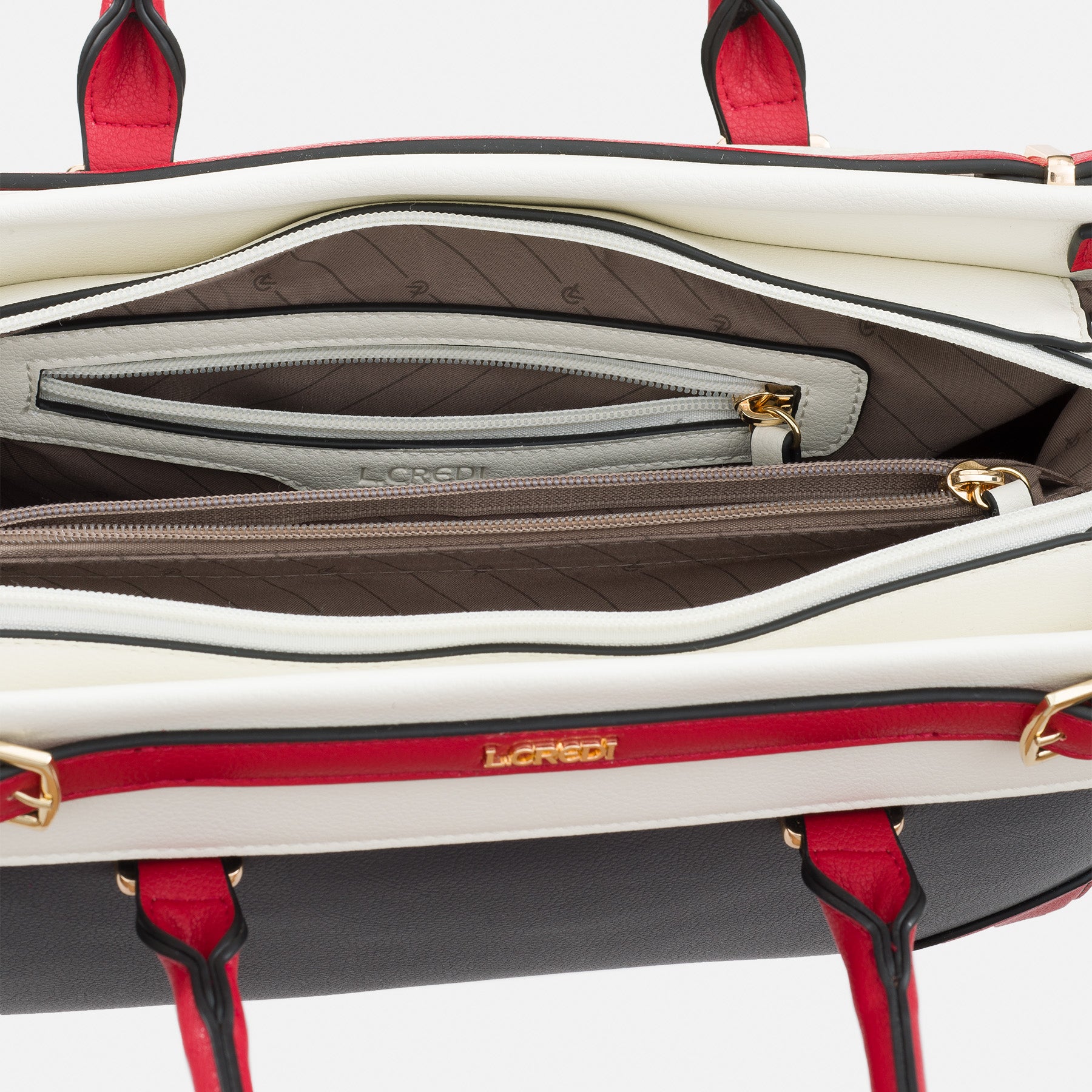Olivette Henkeltasche marine multi - L.Credi Munich