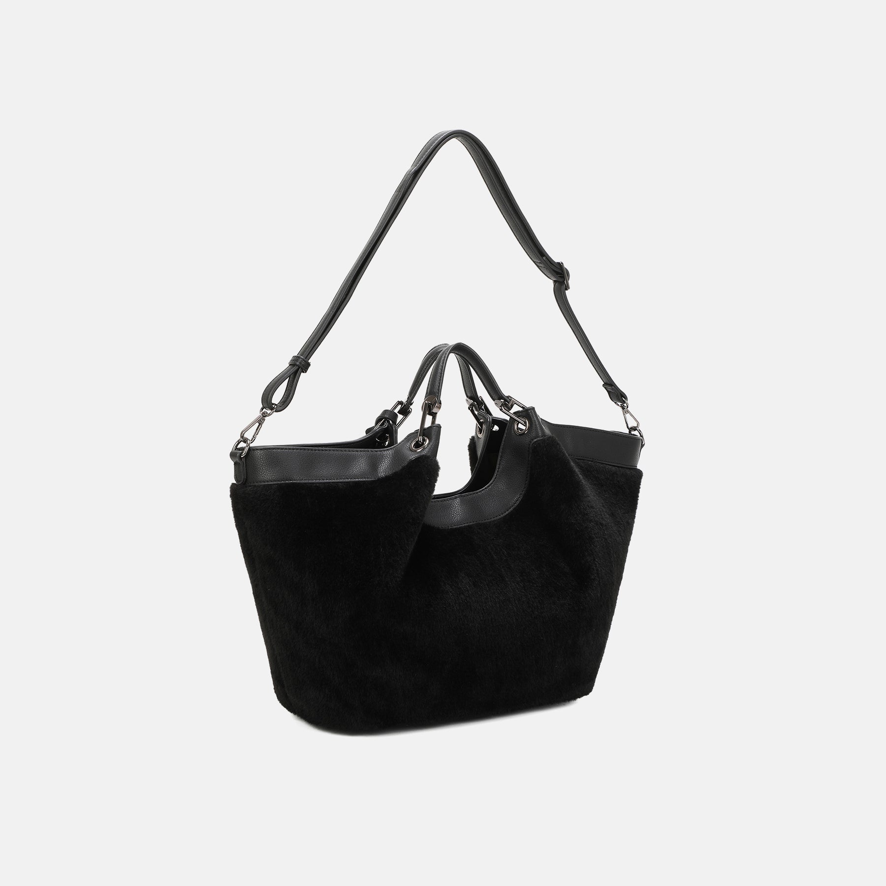 T-Ovlina Henkeltasche schwarz
