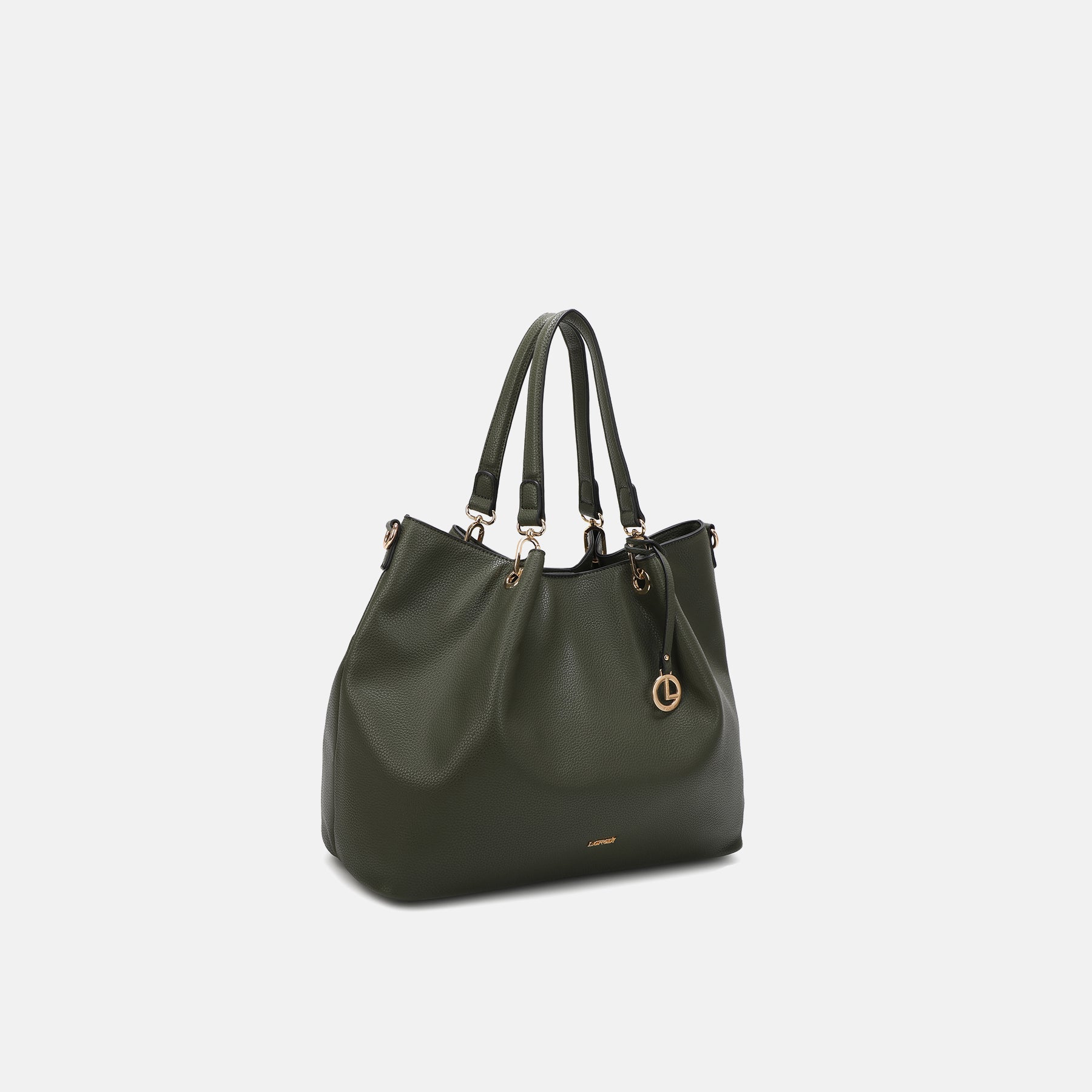T-Katja Shopper olive - L.Credi Munich