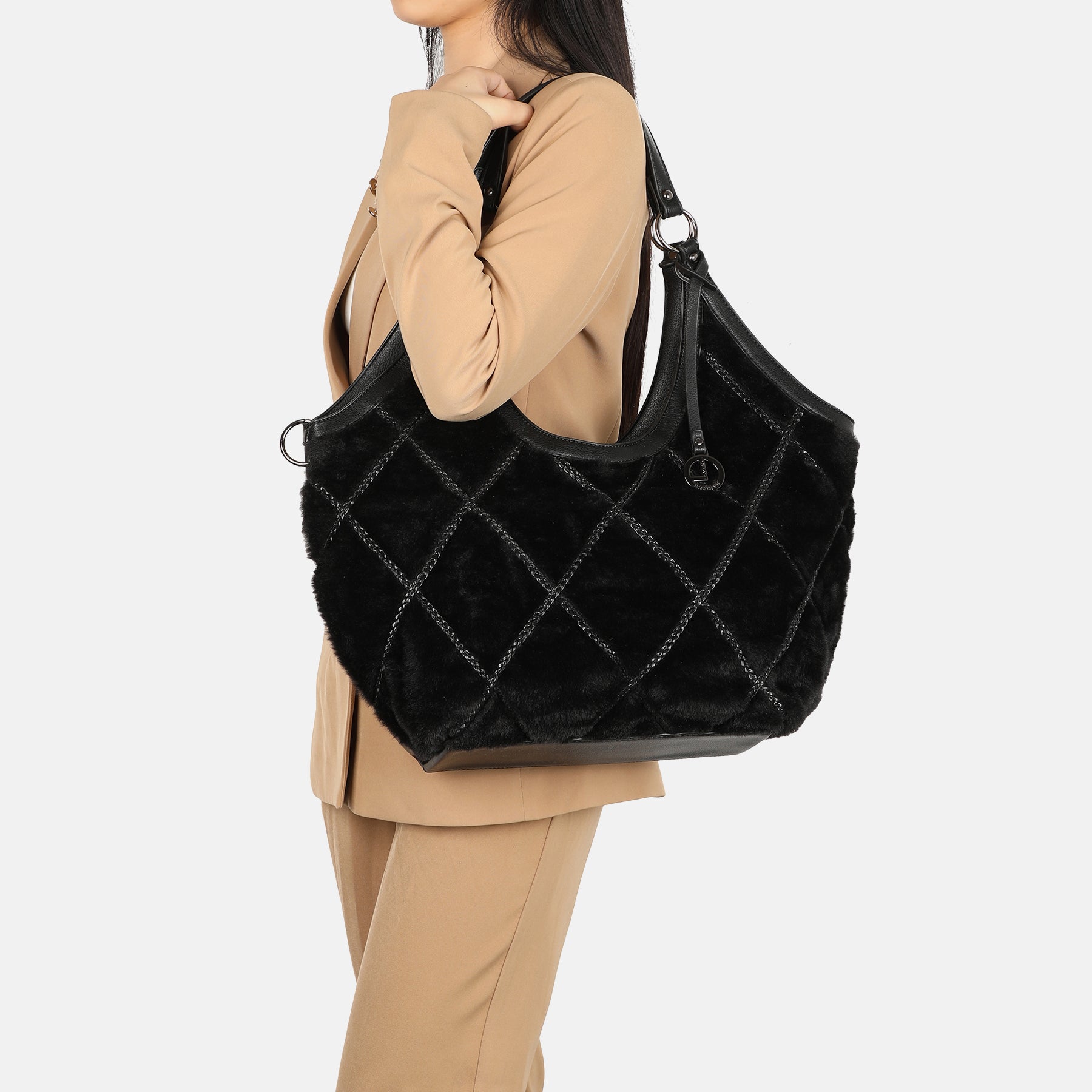 T-Ovlina Shopper schwarz - L.Credi Munich