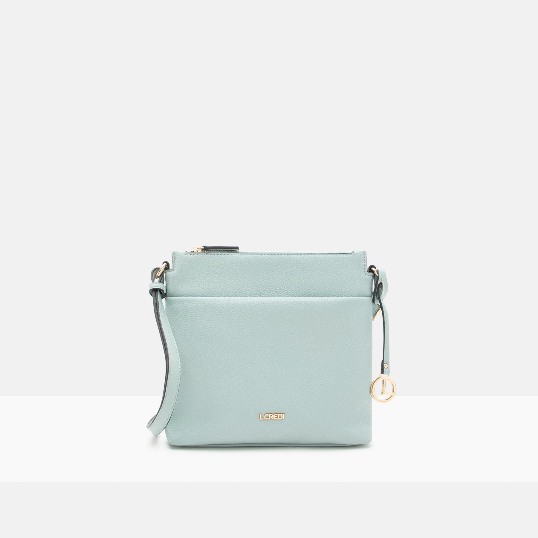 Umhängetasche mint blue Ella Serie - L.Credi Munich