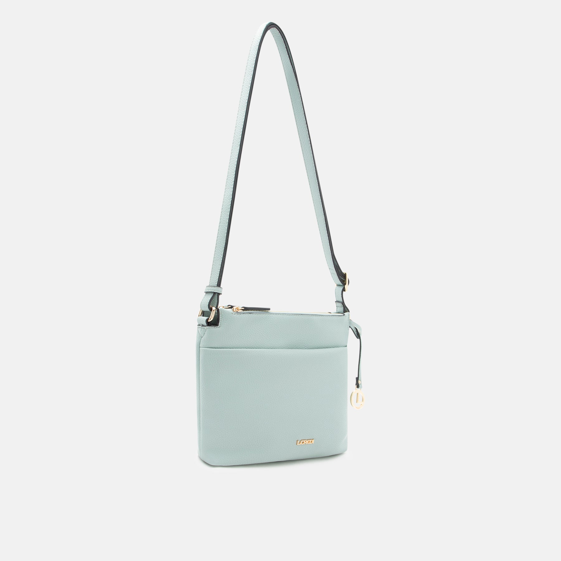 Umhängetasche mint blue Ella Serie - L.Credi Munich