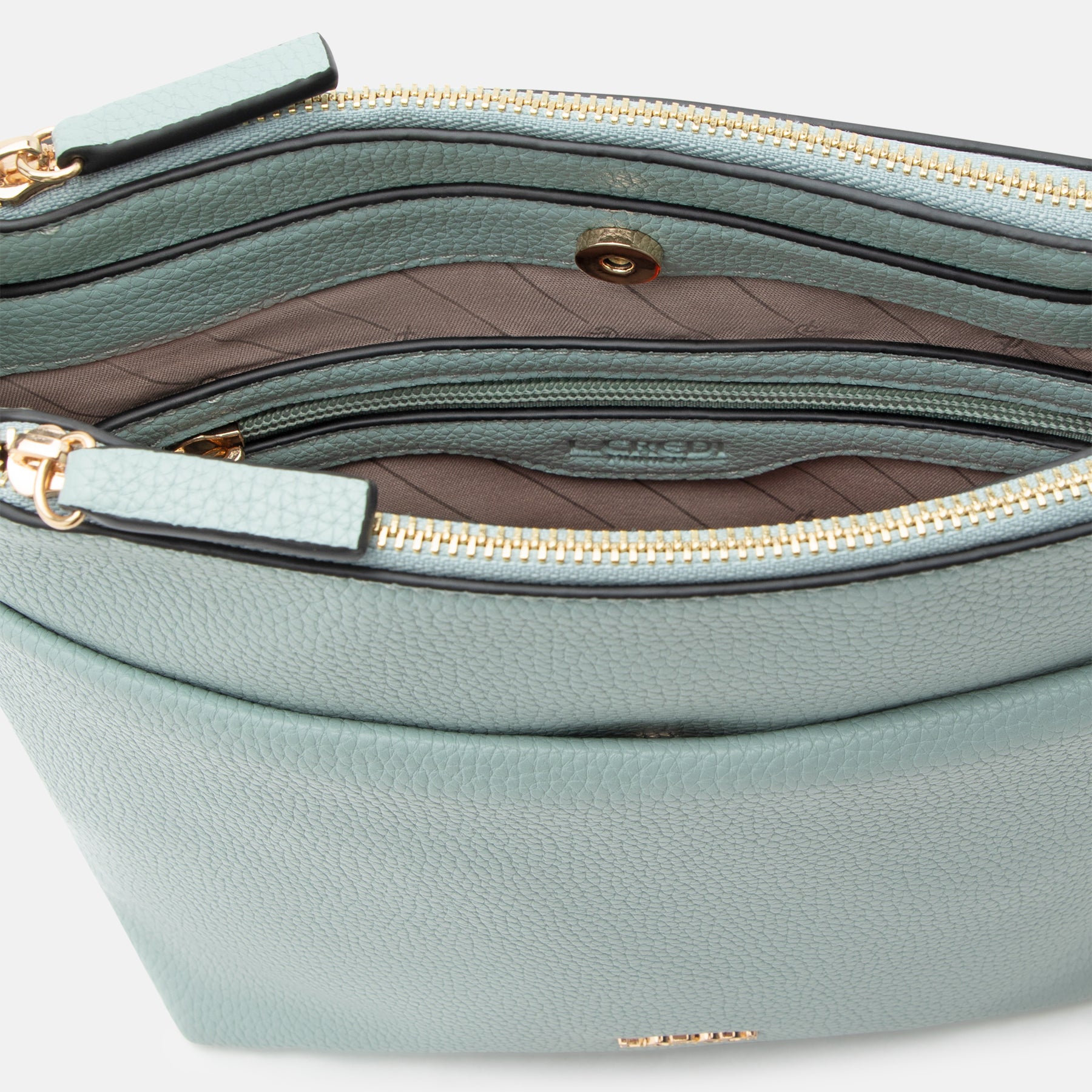 Umhängetasche mint blue Ella Serie - L.Credi Munich