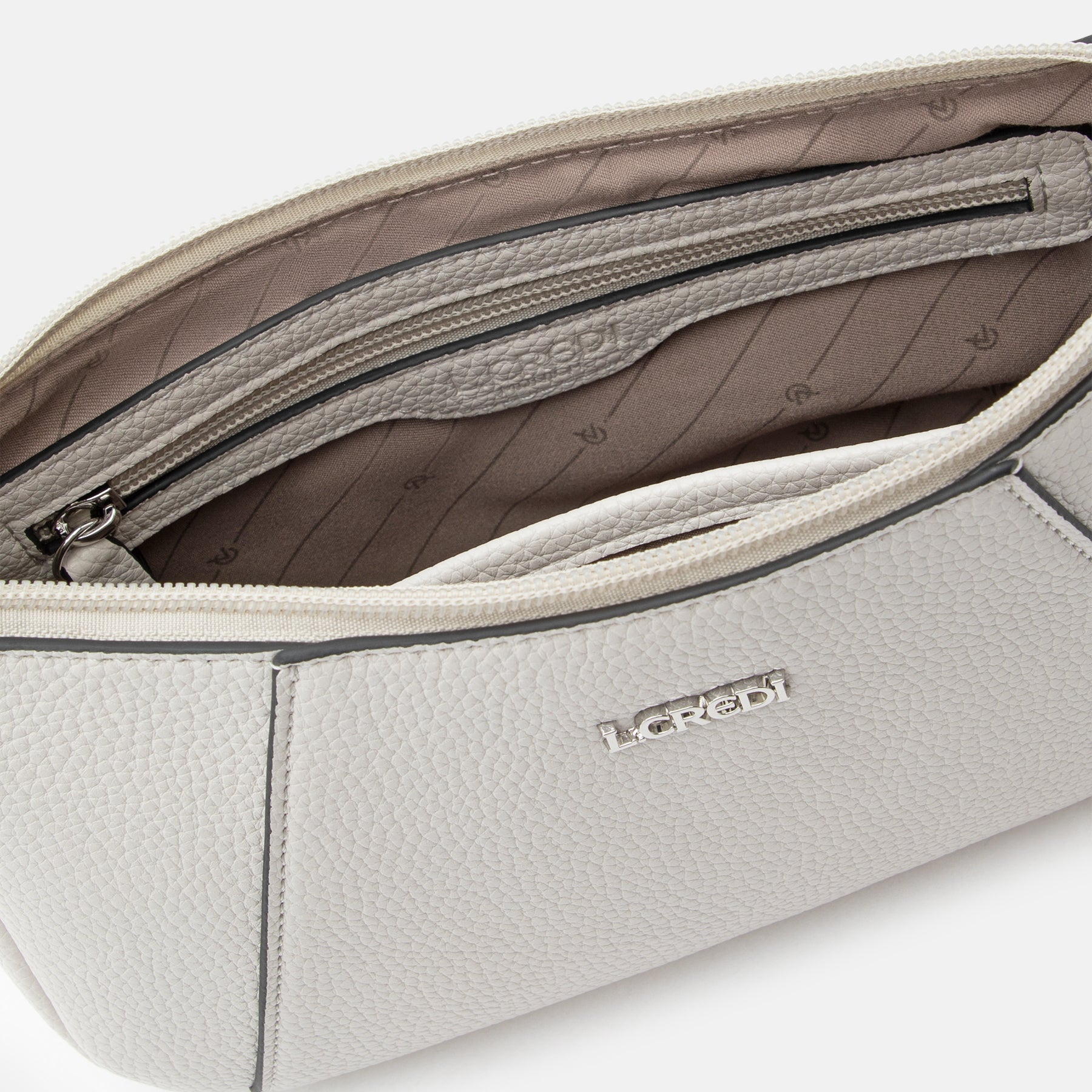 Umhängetasche light gray Michaela Serie