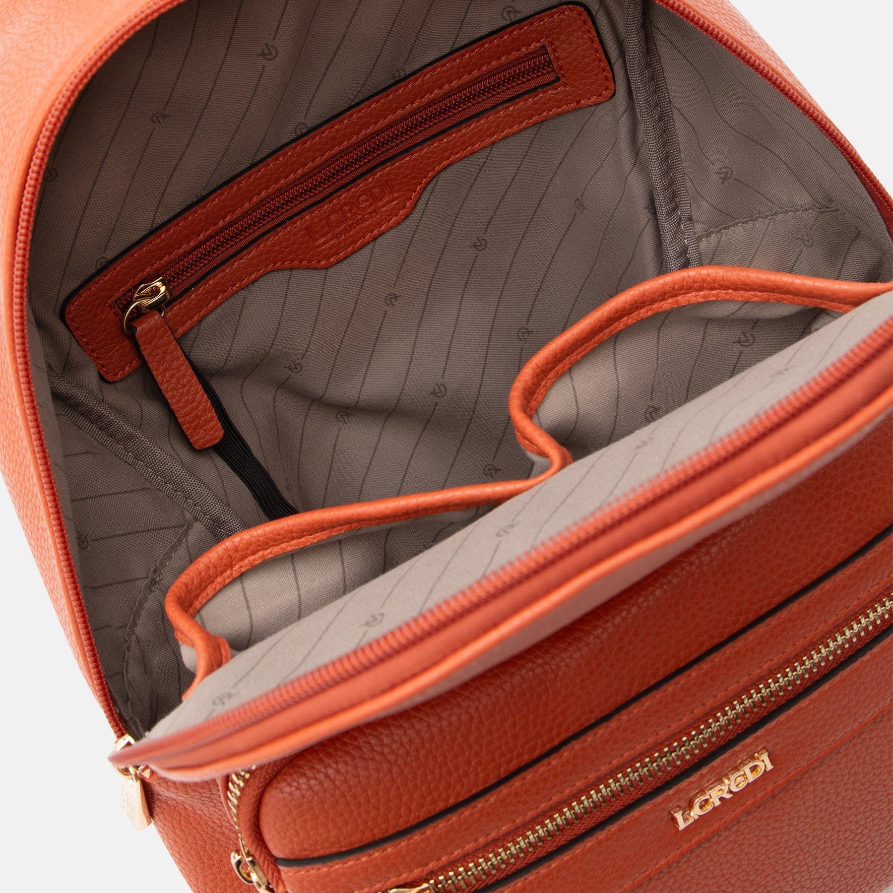 Rachelle Rucksack burned orange - L.Credi Munich