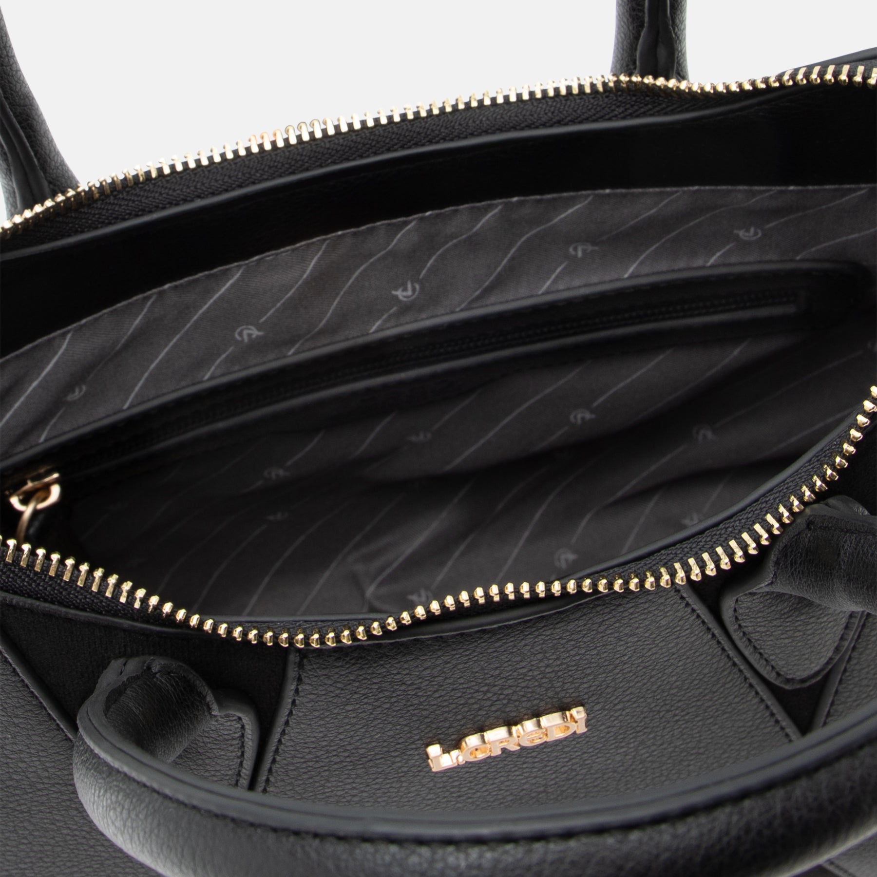 Rahja Henkeltasche schwarz