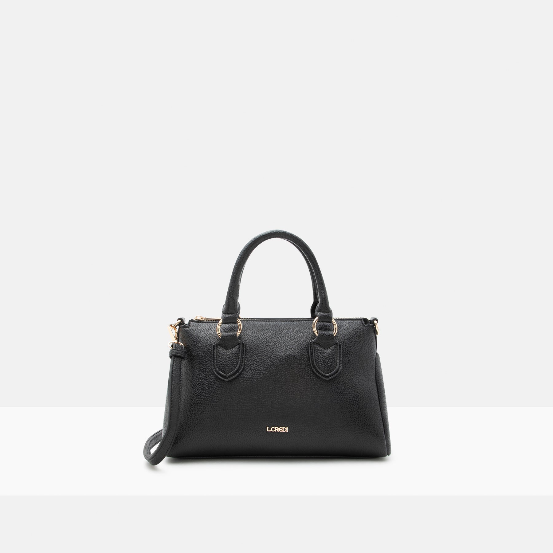 Henkeltasche schwarz Ramea Serie - L.Credi Munich