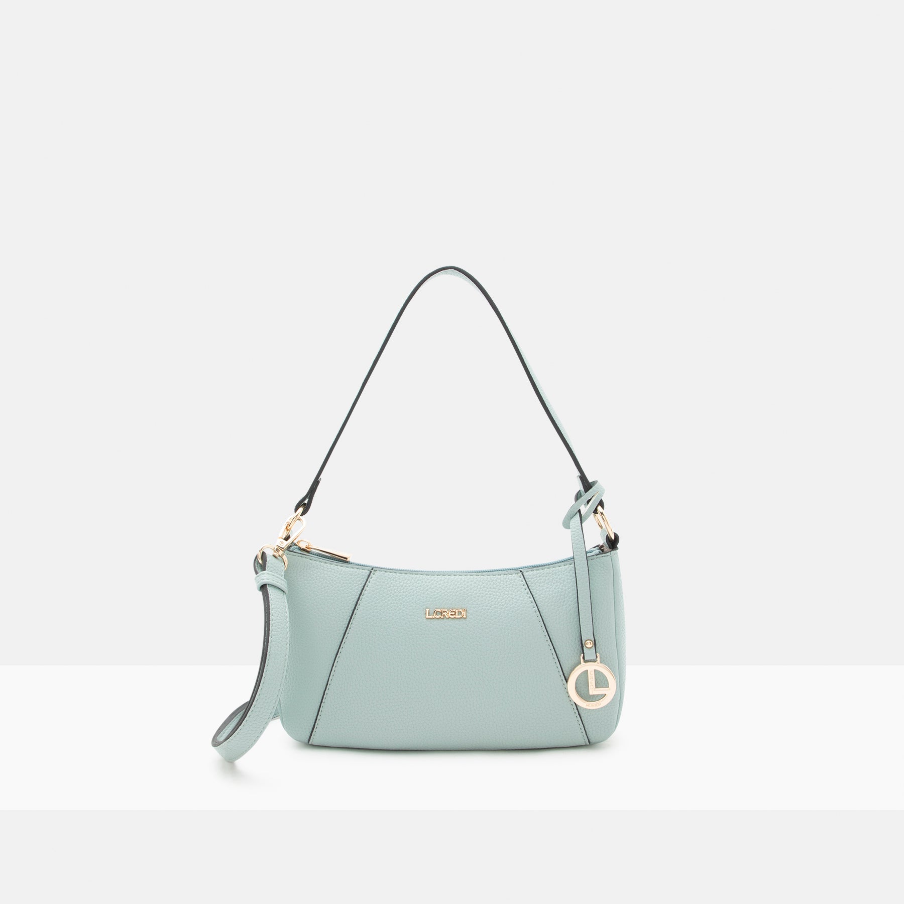 Umhängetasche mint blue Michaela Serie