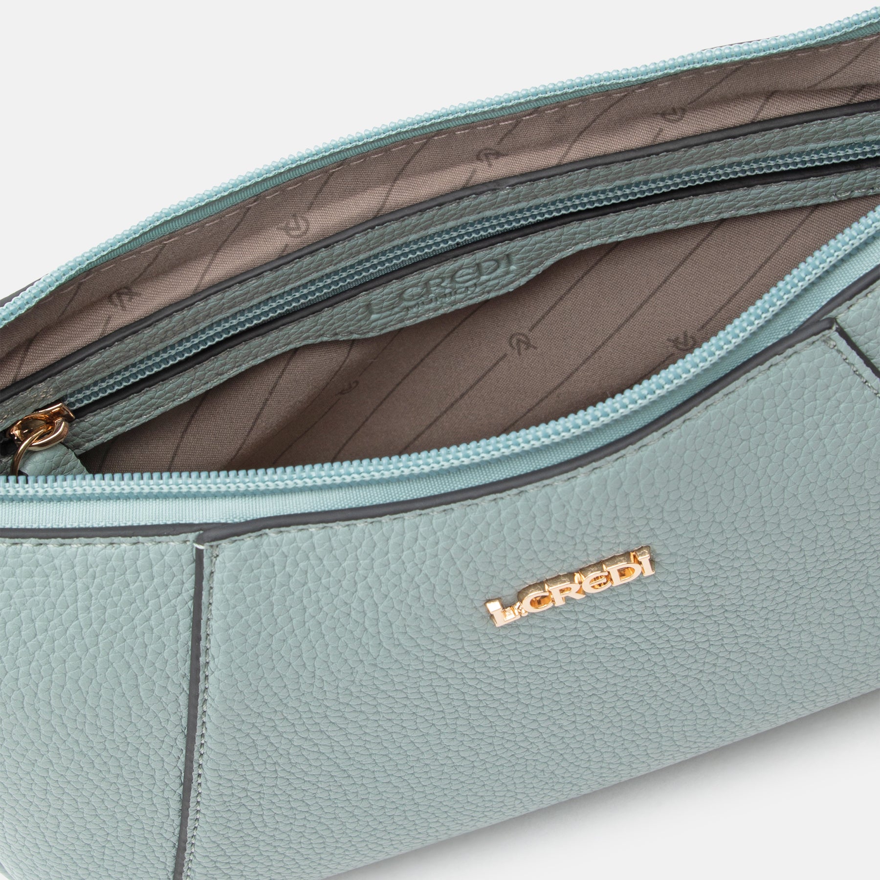 Umhängetasche mint blue Michaela Serie