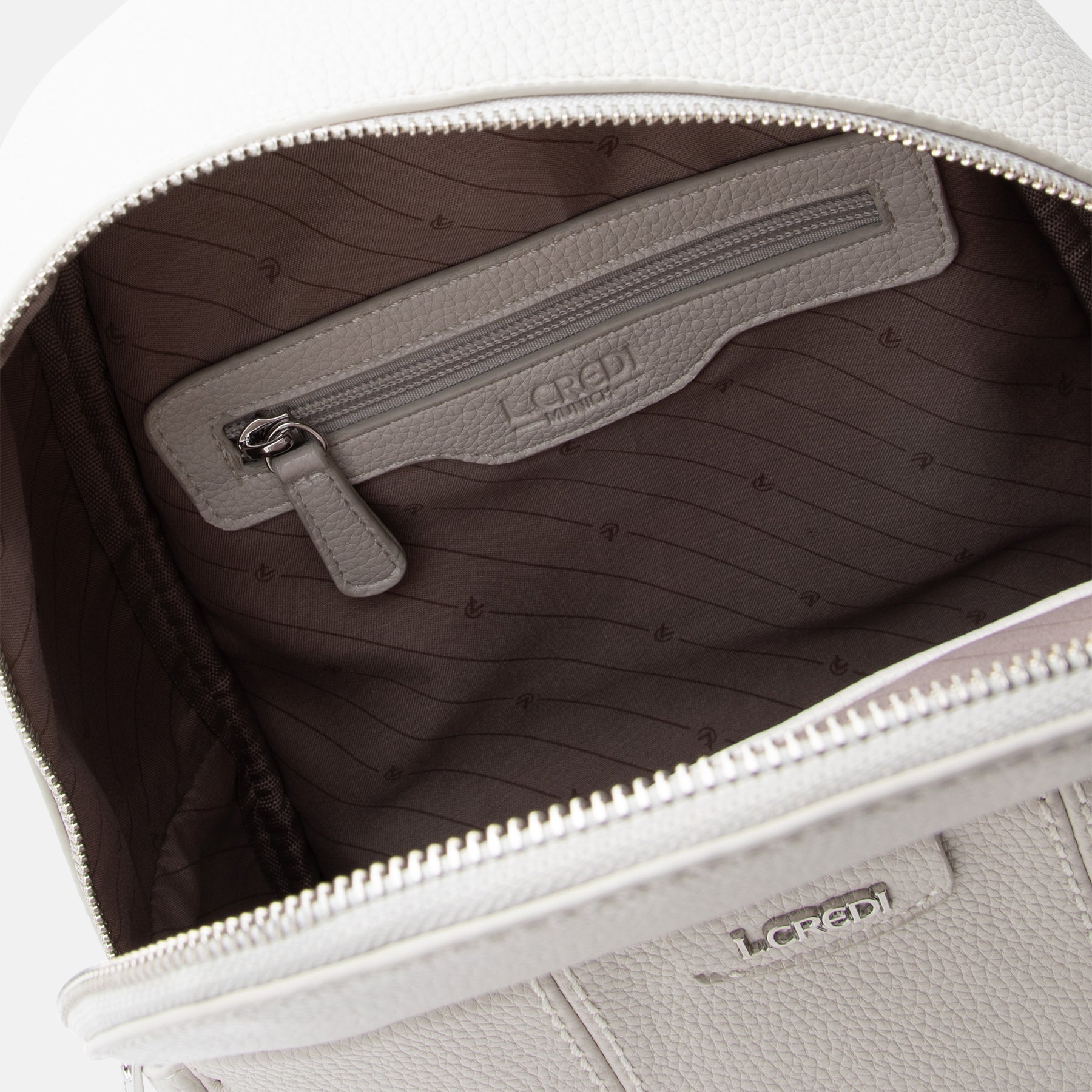 Rucksack light gray Rada Serie - L.Credi Munich