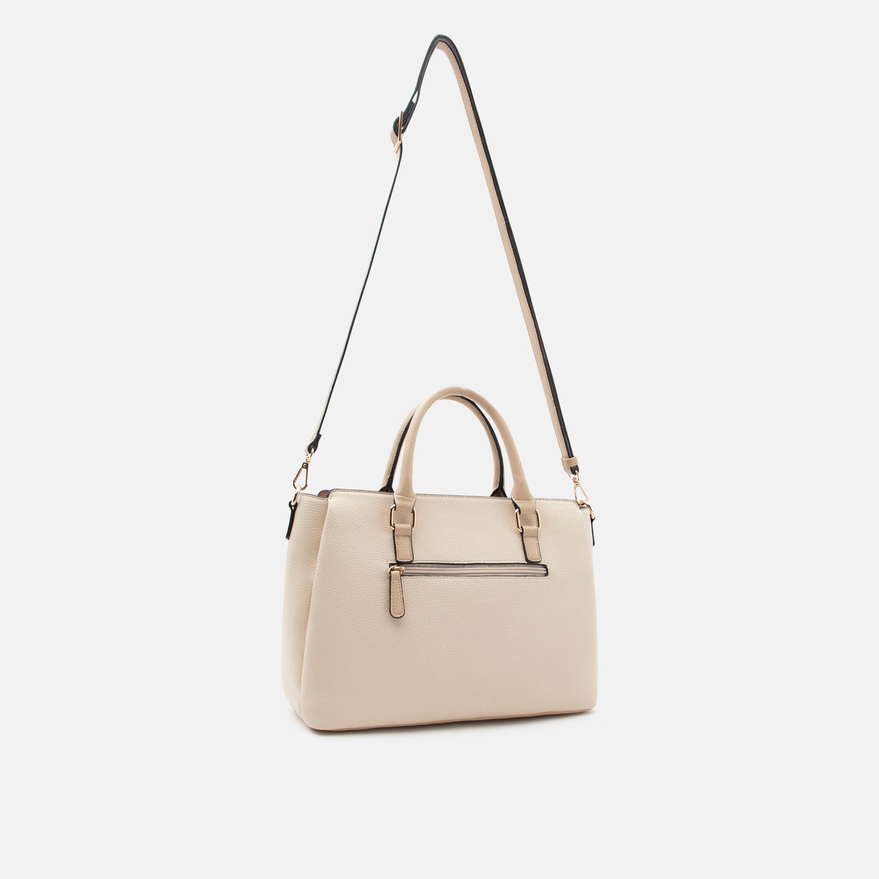 Henkeltasche white sand Rainett Serie - L.Credi Munich