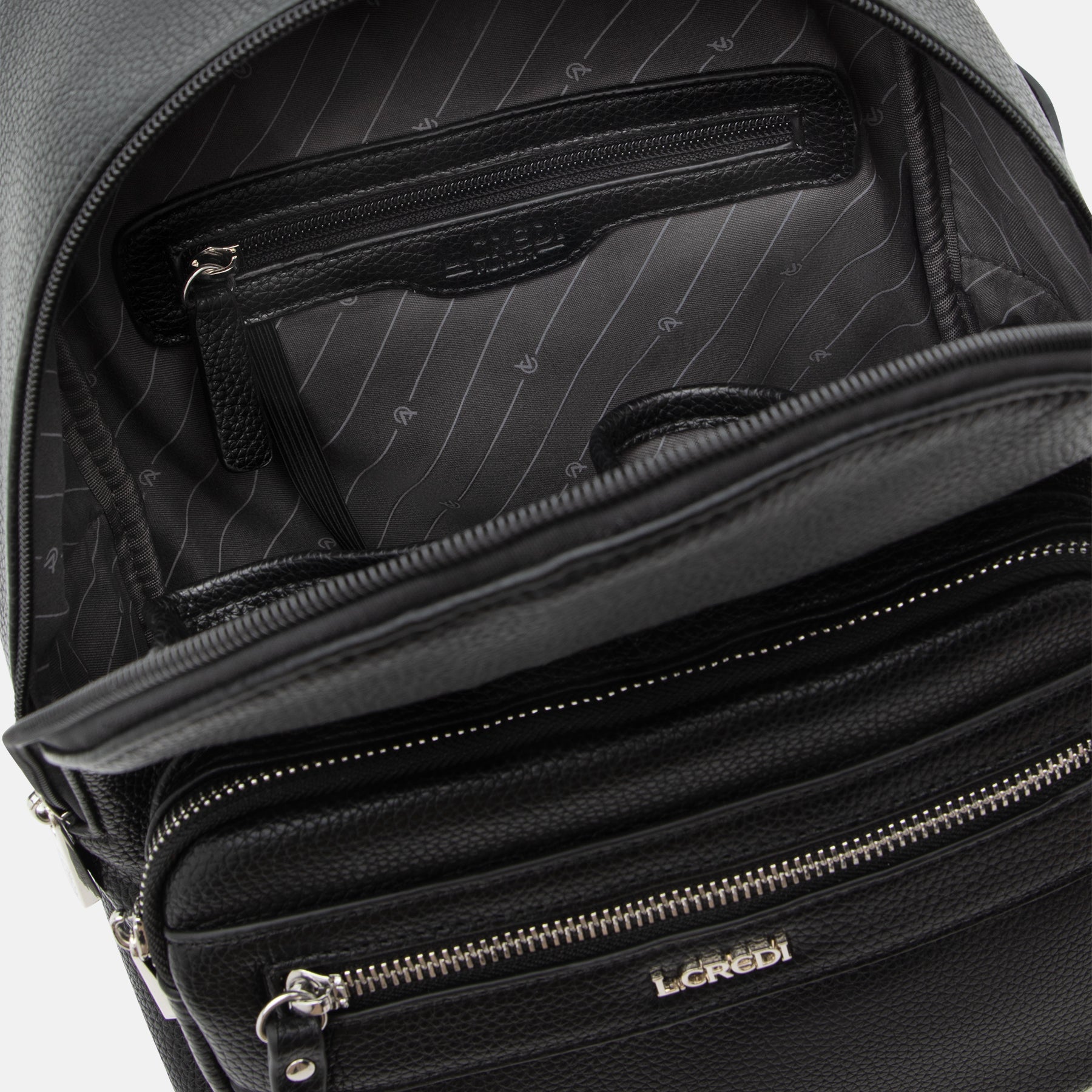 Rachelle Rucksack schwarz - L.Credi Munich