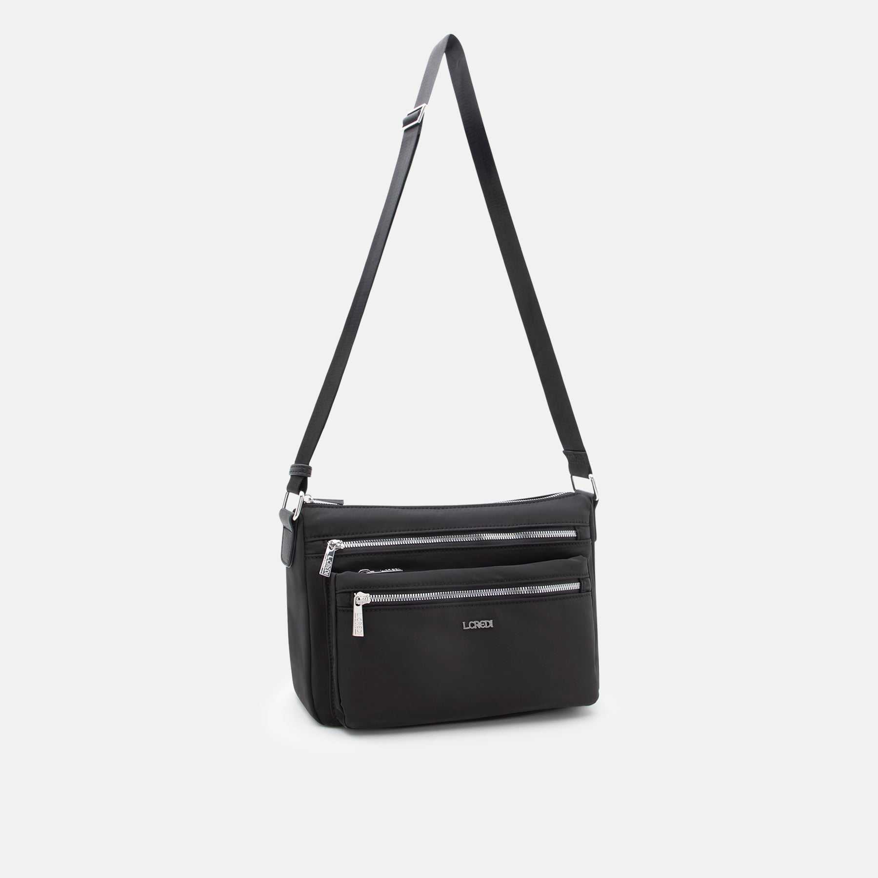 Odeta Umhängetasche schwarz - L.Credi Munich