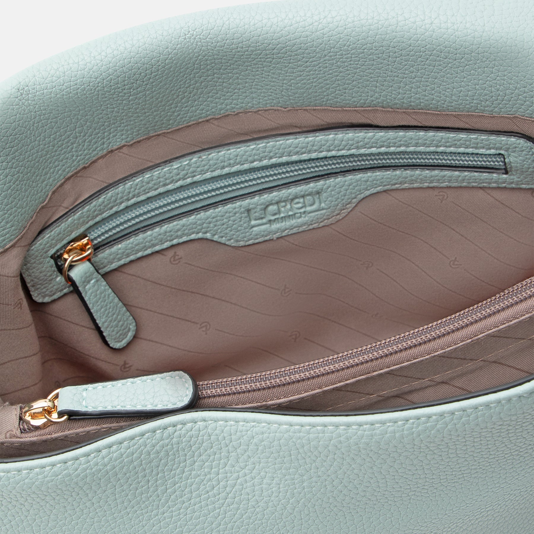 Hobo groß mint blue Rhonda Serie - L.Credi Munich