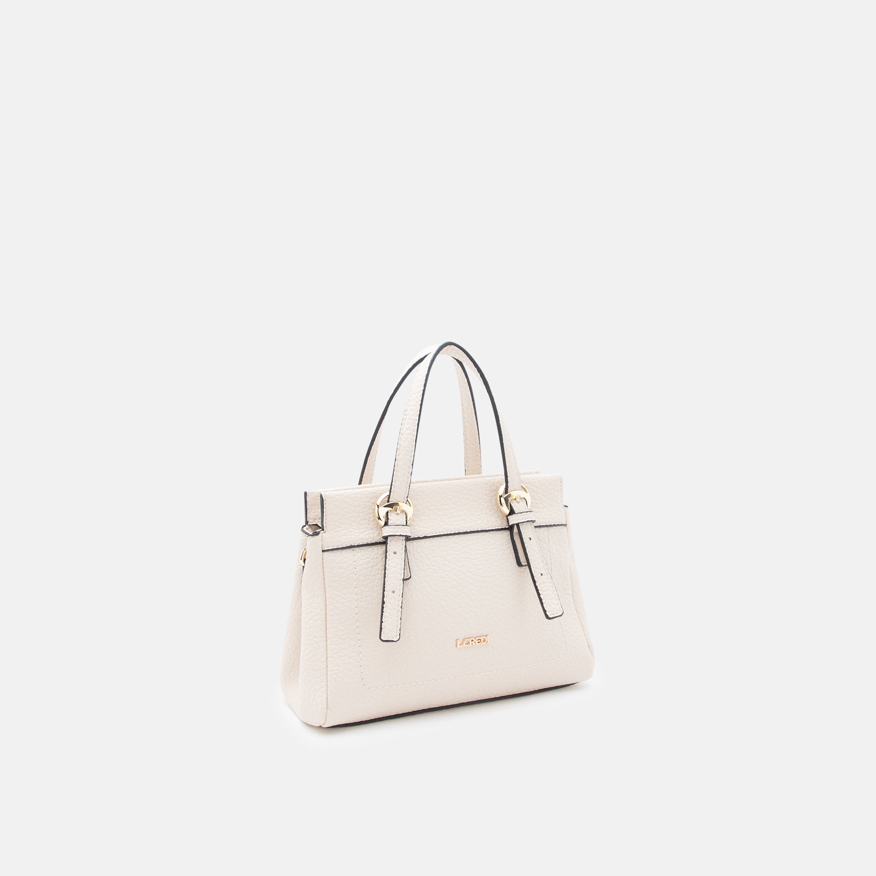 Ramira Henkeltasche white sand - L.Credi Munich