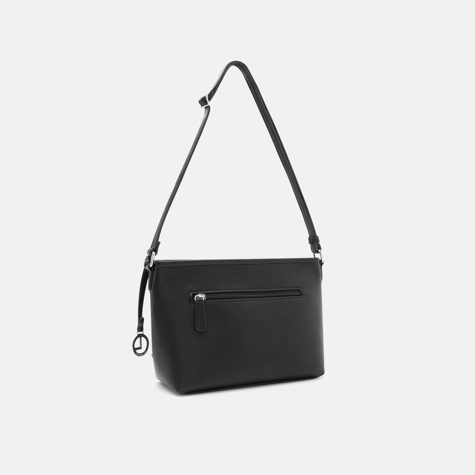 Umhängetasche schwarz Rieke Serie - L.Credi Munich