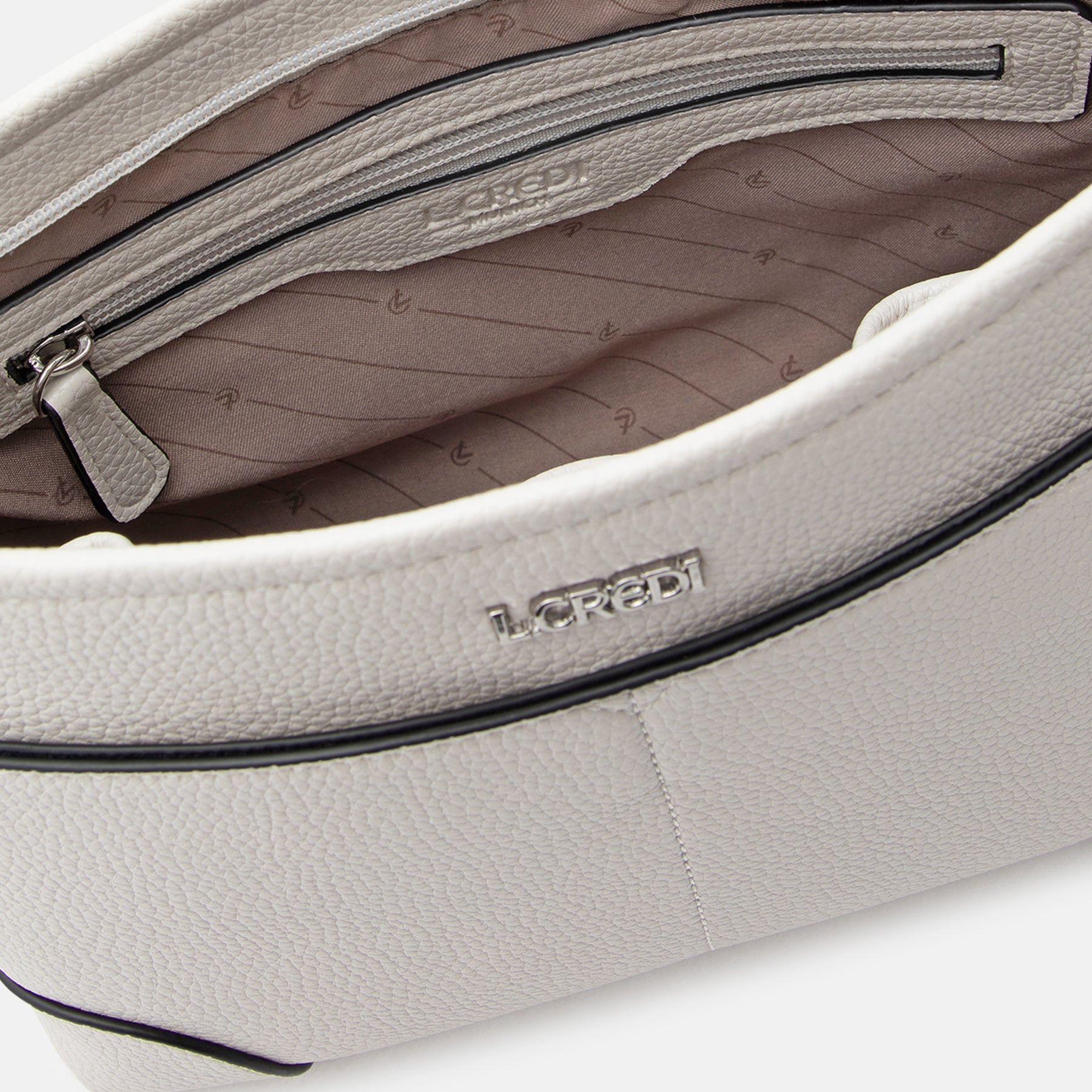 Umhängetasche light gray  Rieke Serie - L.Credi Munich