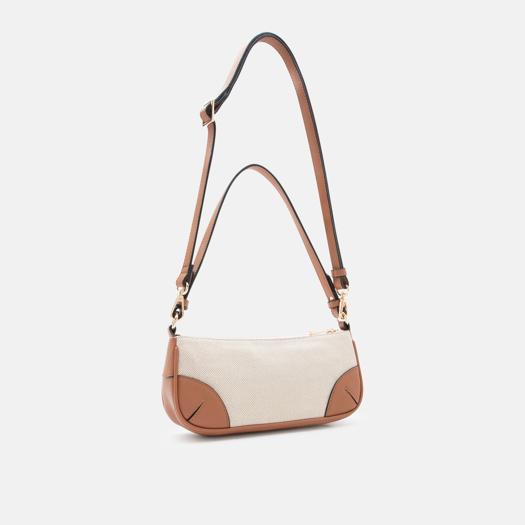 Umhängetasche beige/ mix Rea Serie - L.Credi Munich