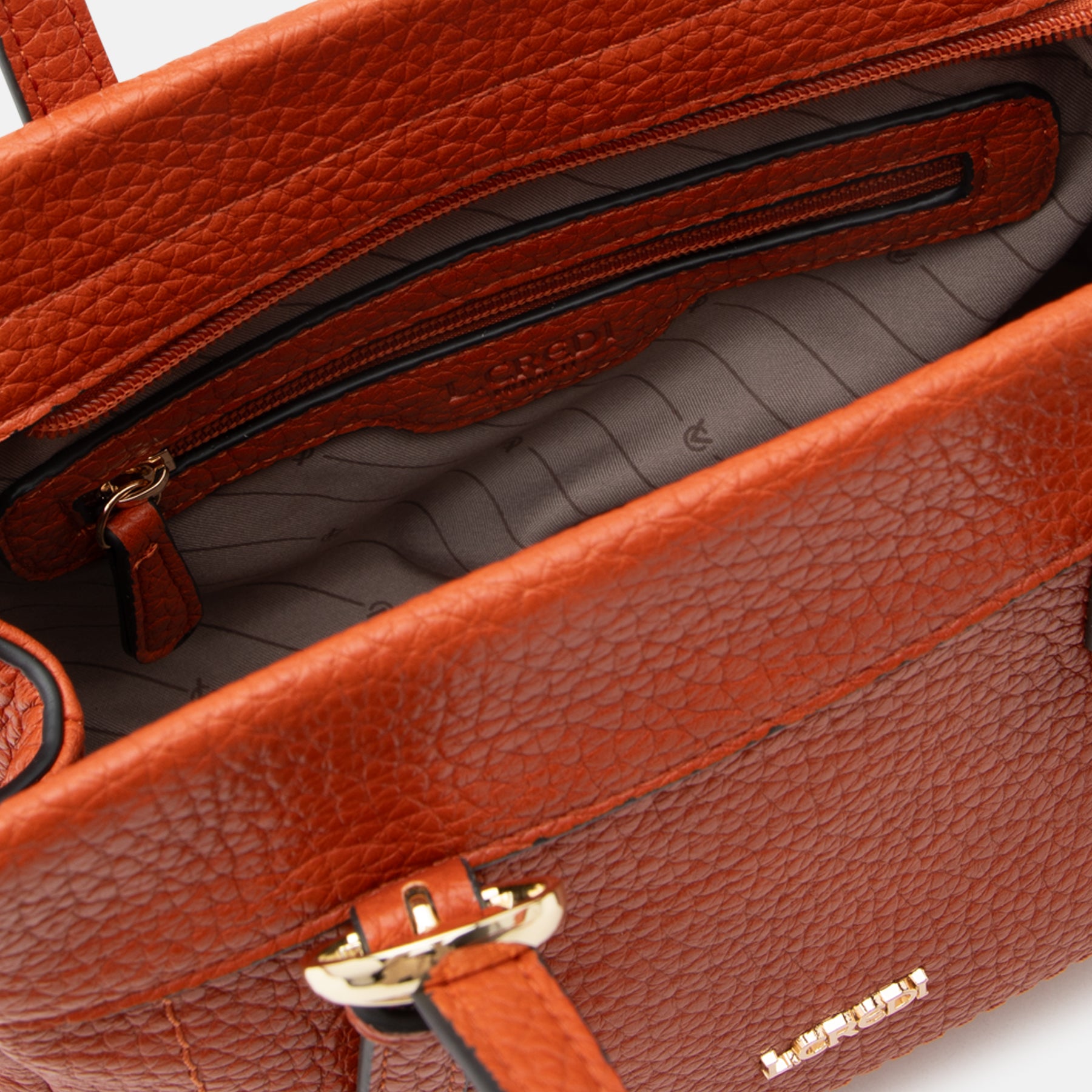 Ramira Henkeltasche burned orange - L.Credi Munich