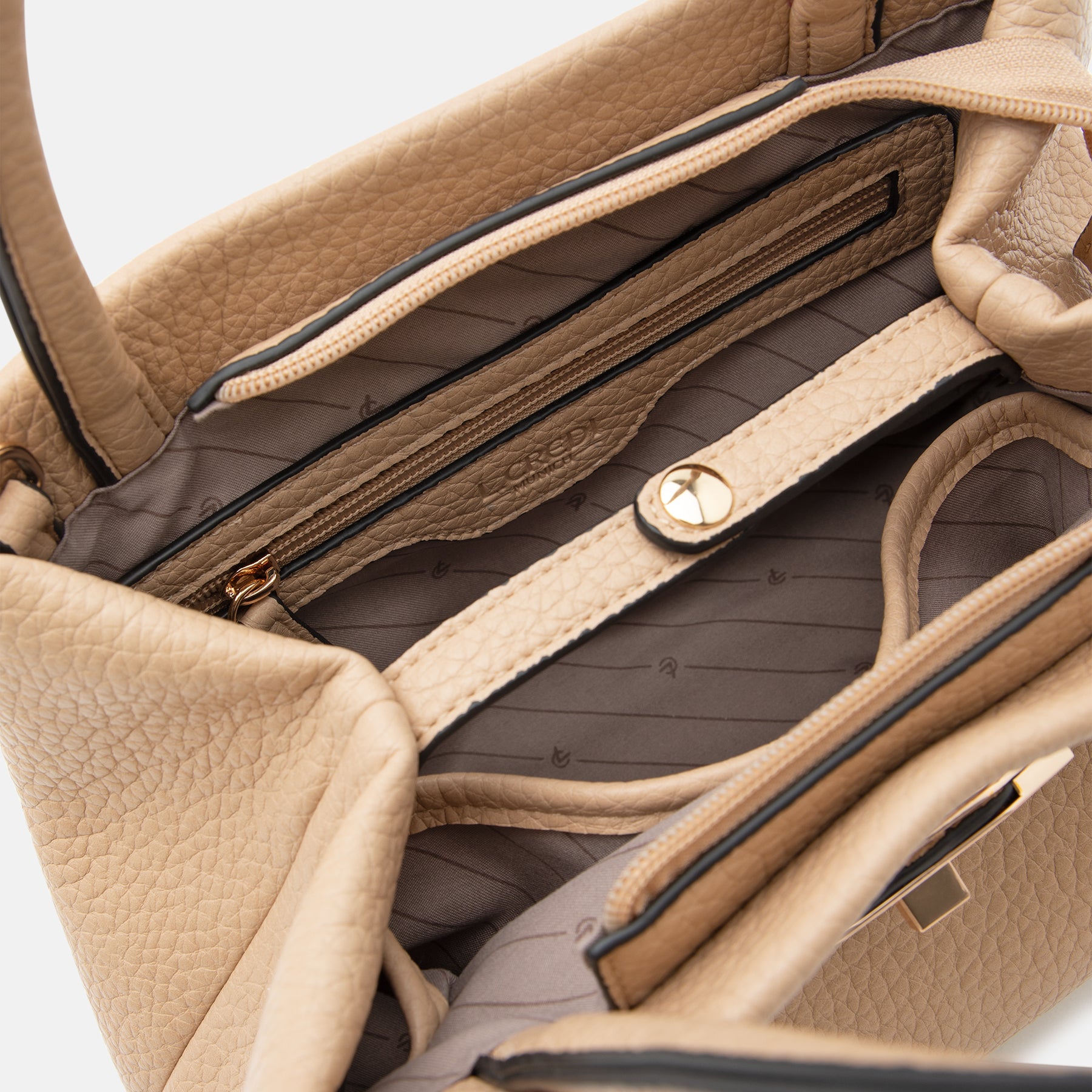 Renate Henkeltasche desert sand - L.Credi Munich