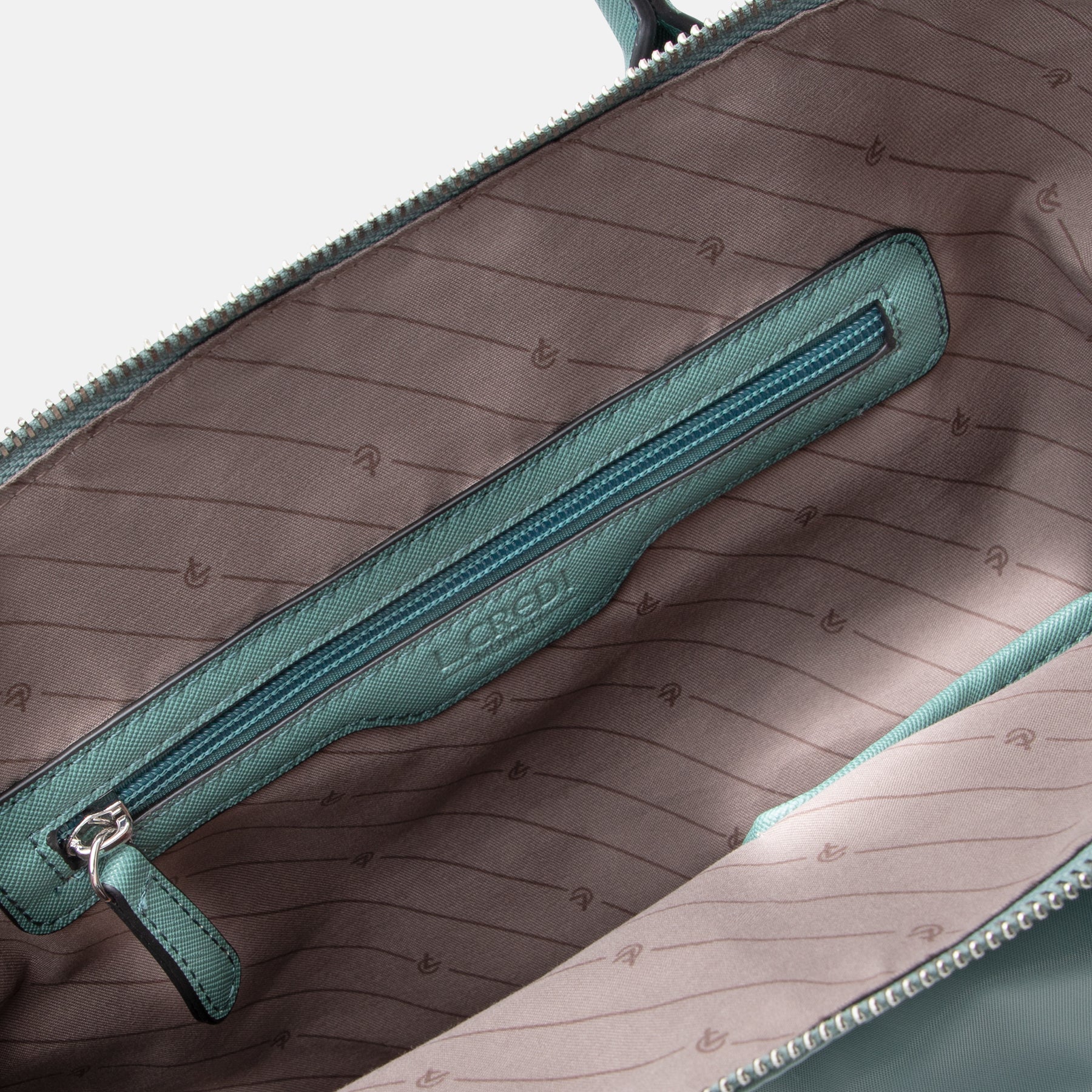 Henkeltasche mint blue Pura Serie - L.Credi Munich