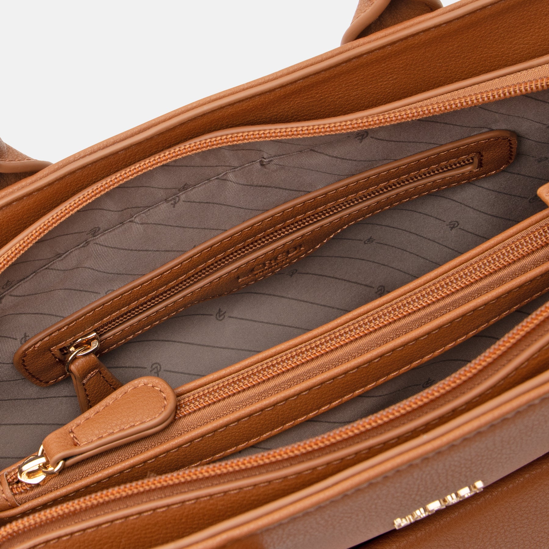 Henkeltasche cognac Ruby Serie