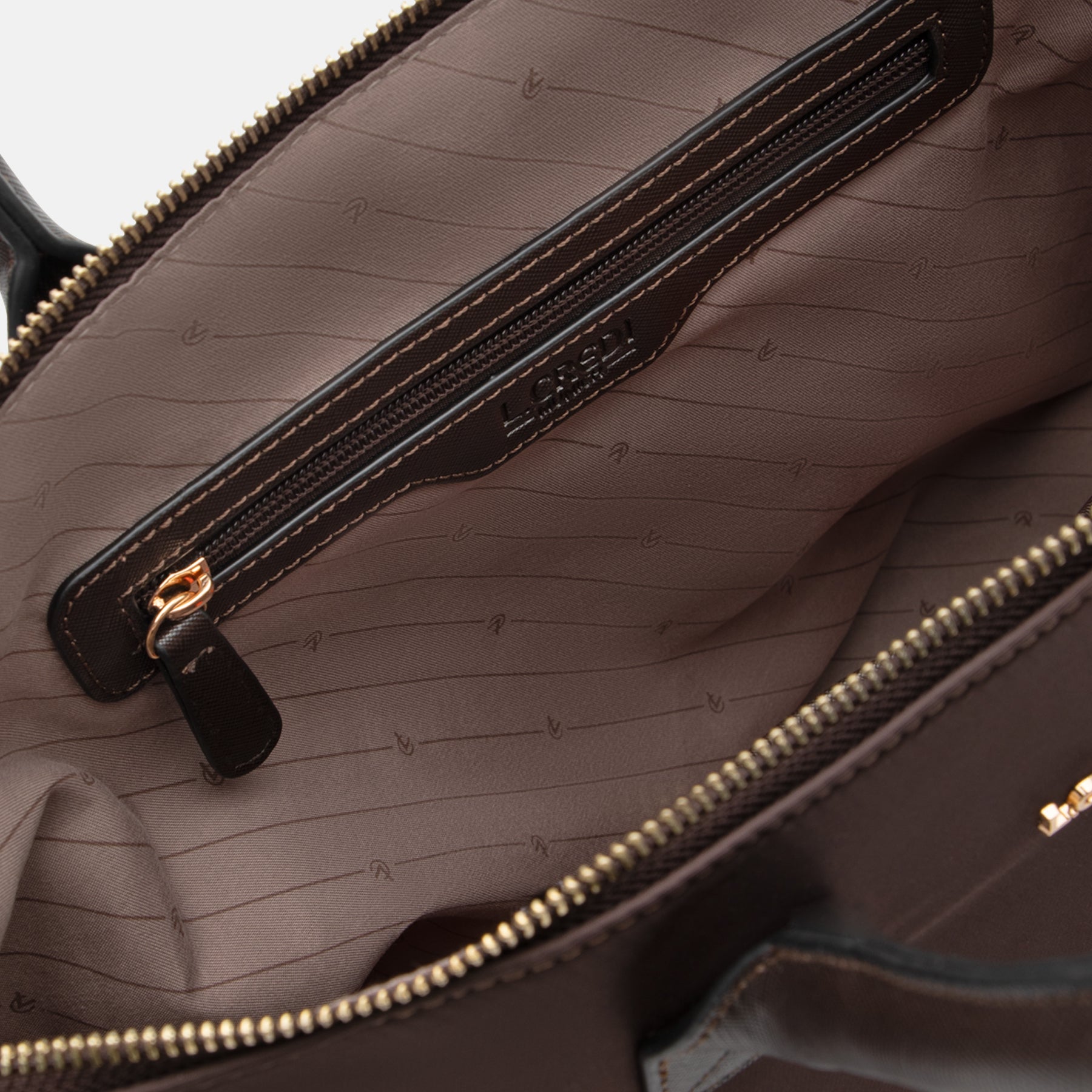 Pura Henkeltasche chocolate