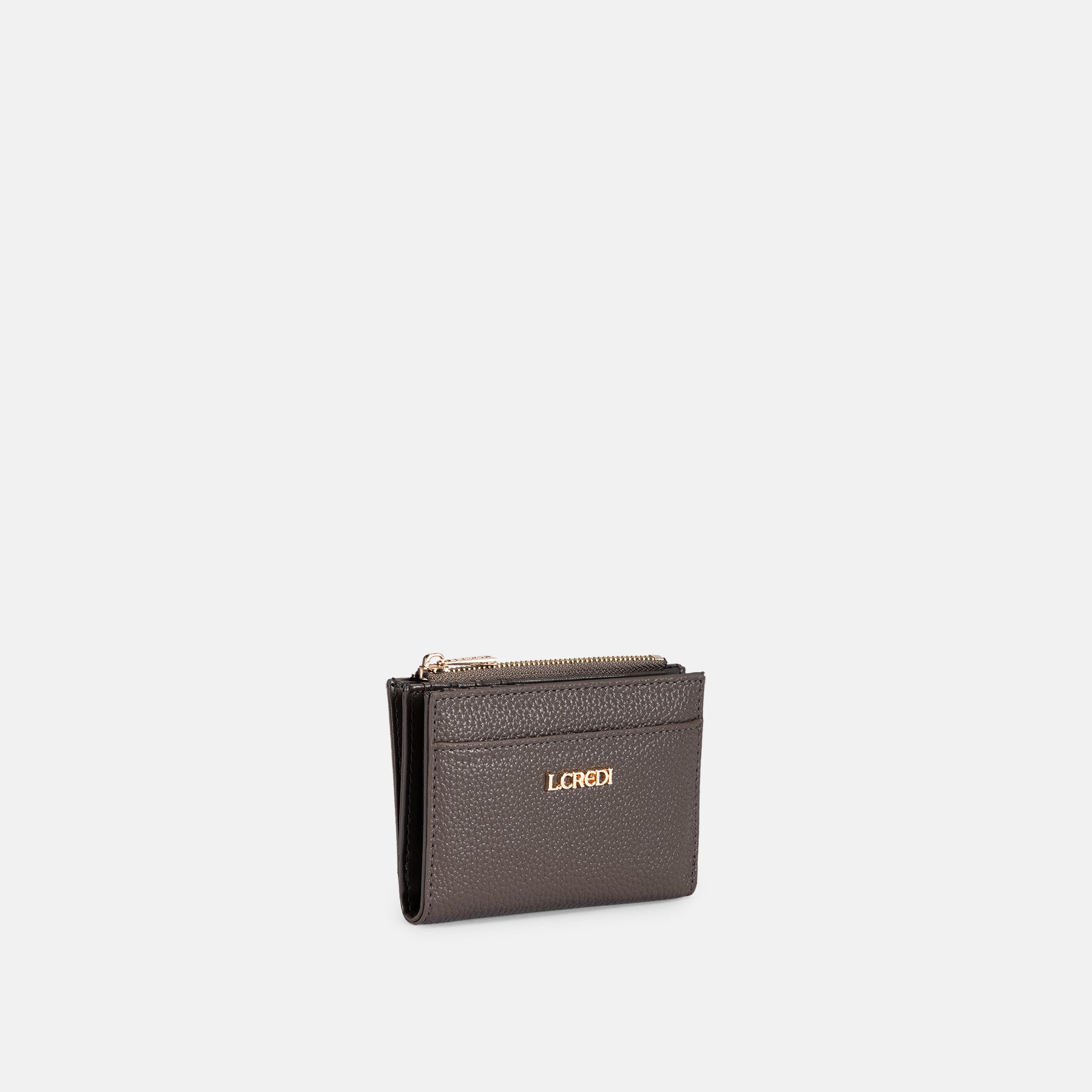 Geldbörse dark taupe Perla Serie