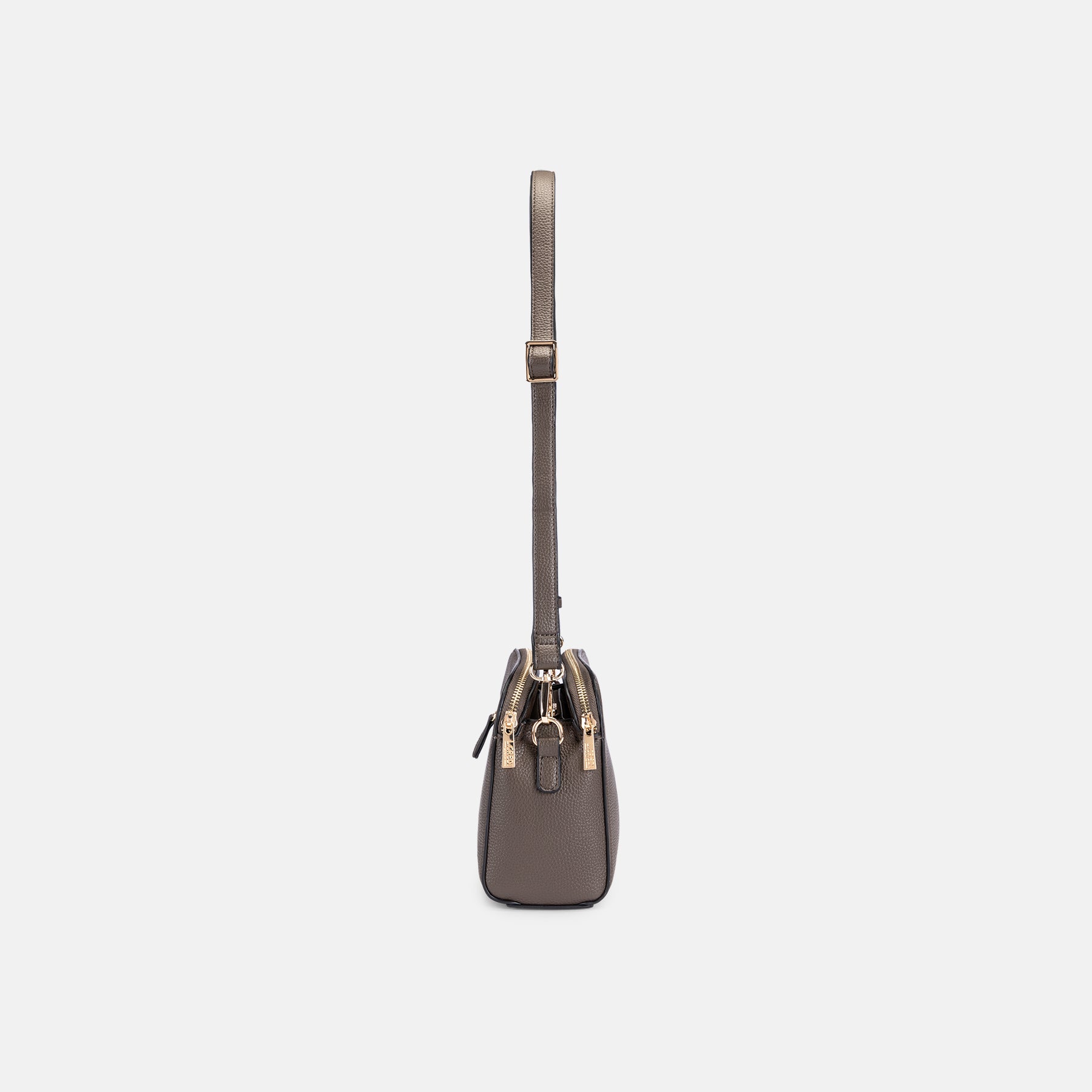 Umhängetasche dark taupe Franka Serie