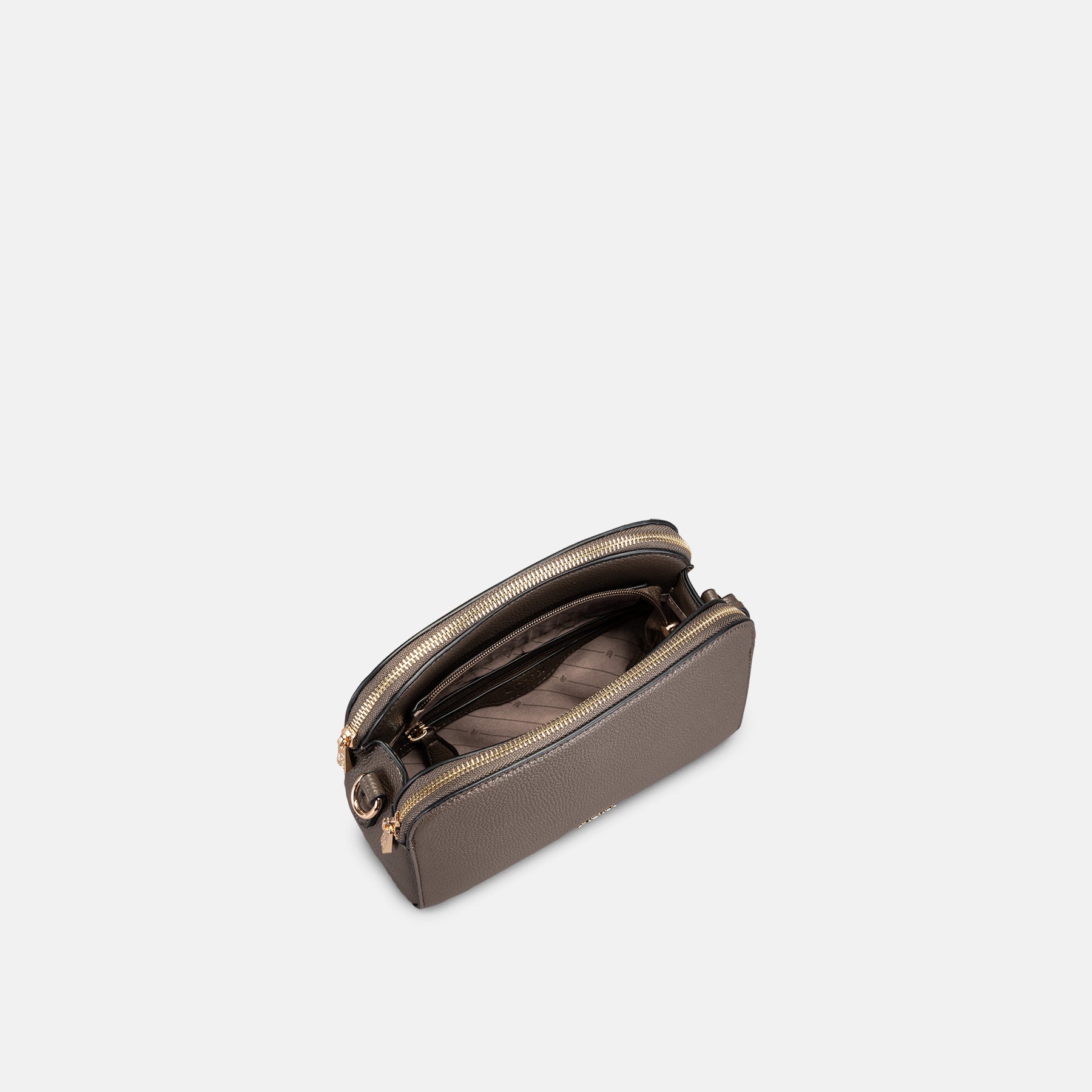 Umhängetasche dark taupe Franka Serie