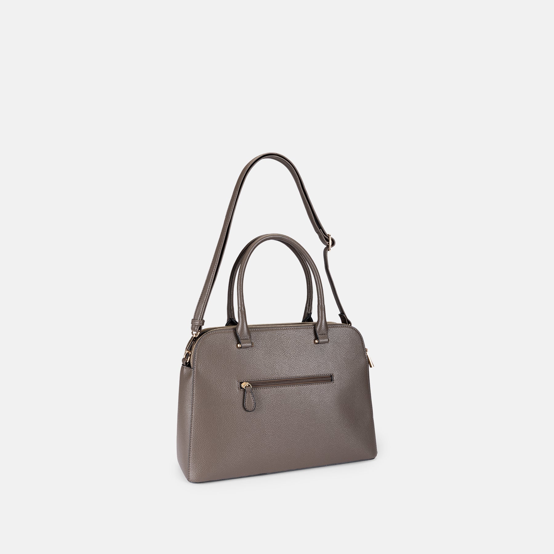 Henkeltasche dark taupe Franka Serie