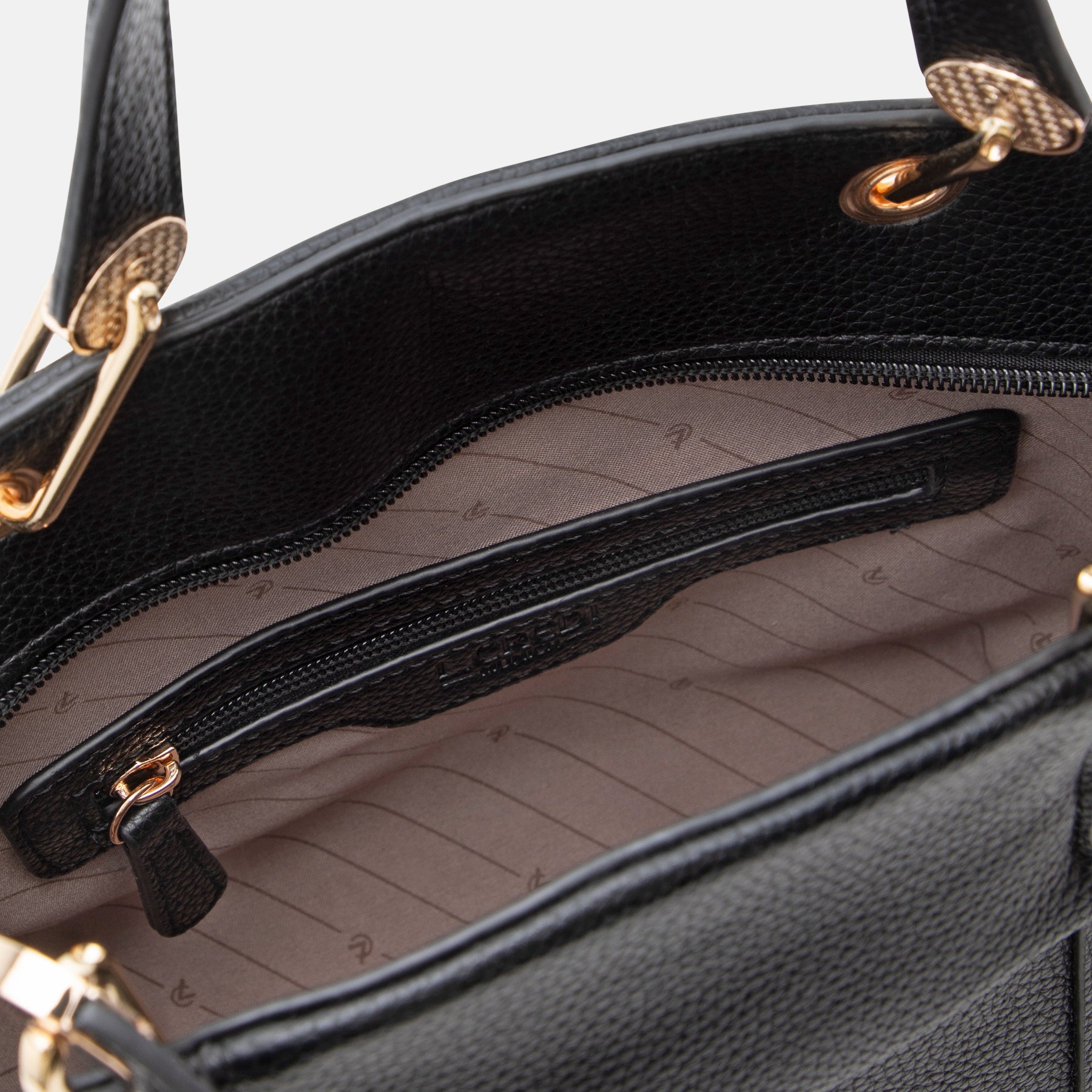 Sutara Henkeltasche schwarz - L.Credi Munich