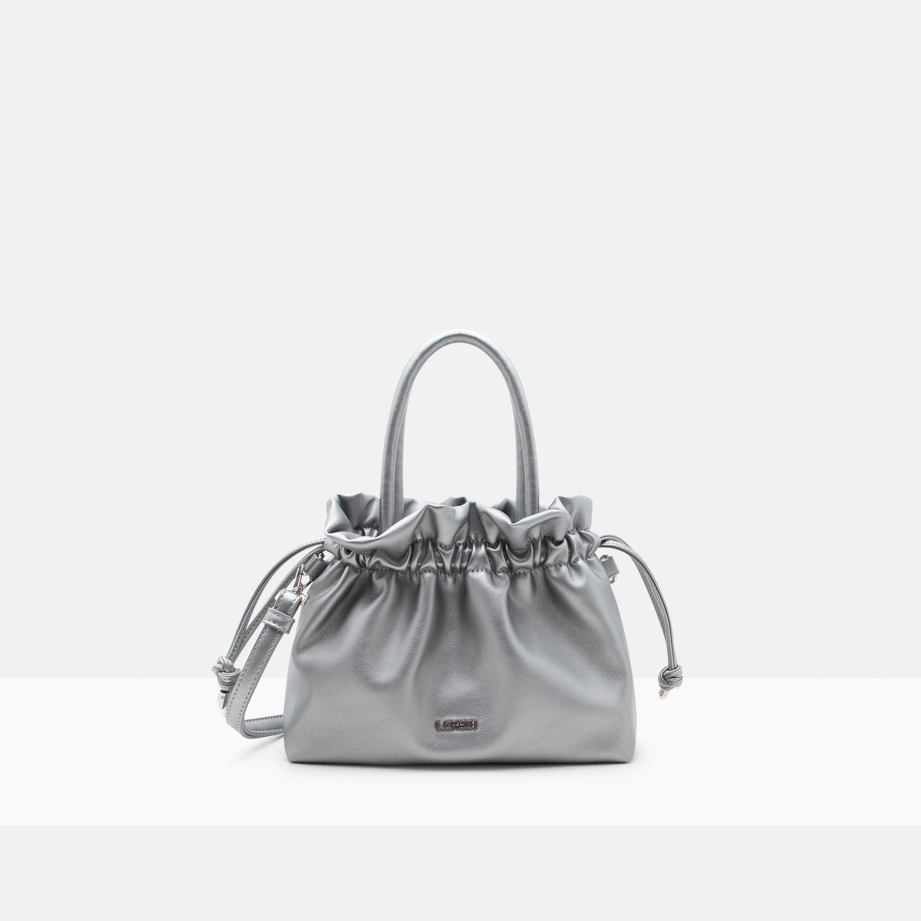 Sosi Henkeltasche silver - L.Credi Munich