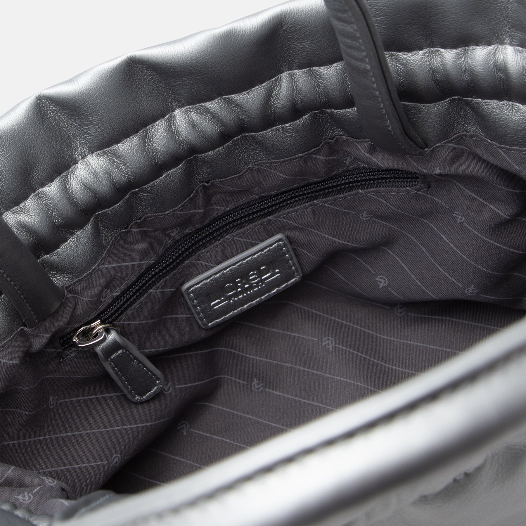 Sosi Henkeltasche silver - L.Credi Munich