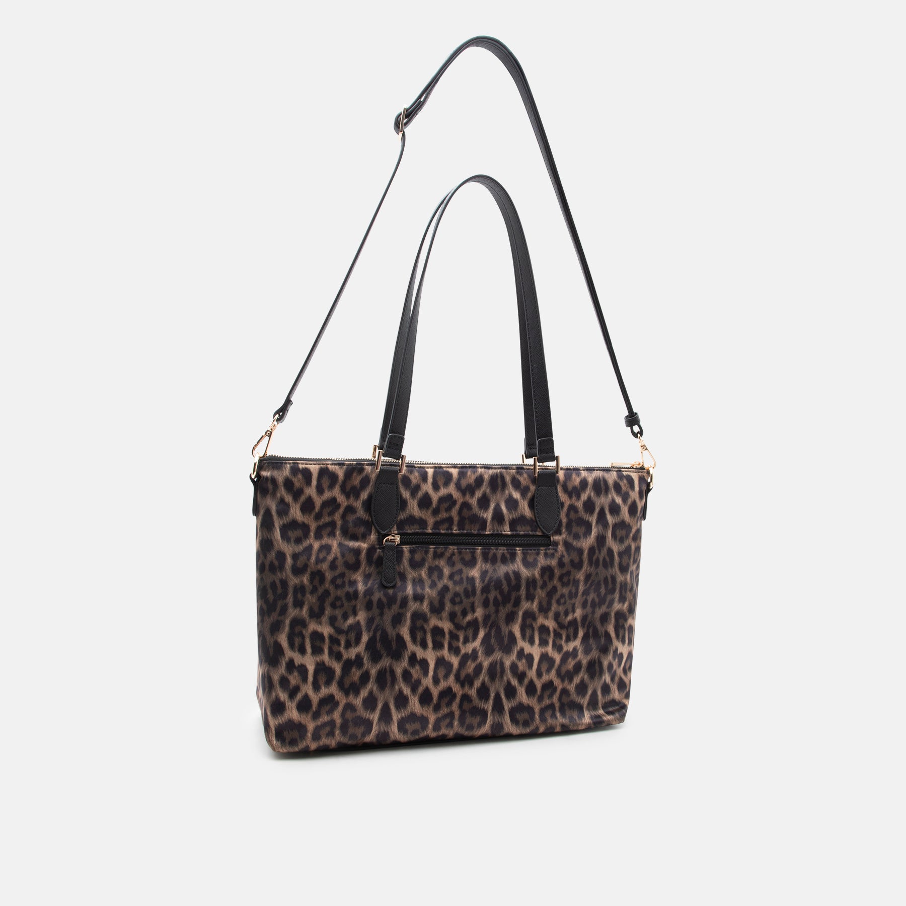Salena Shopper braun/ mix - L.Credi Munich