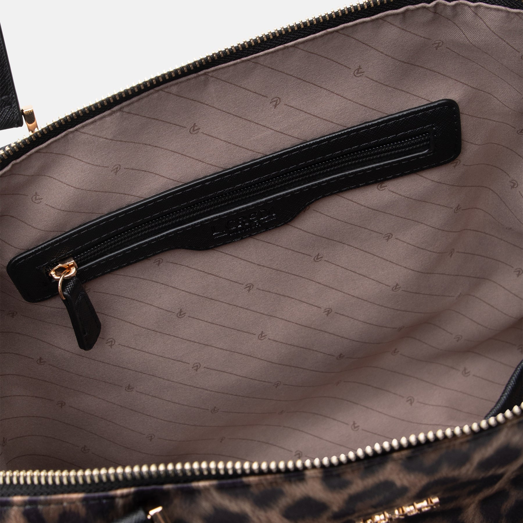 Salena Shopper braun/ mix - L.Credi Munich