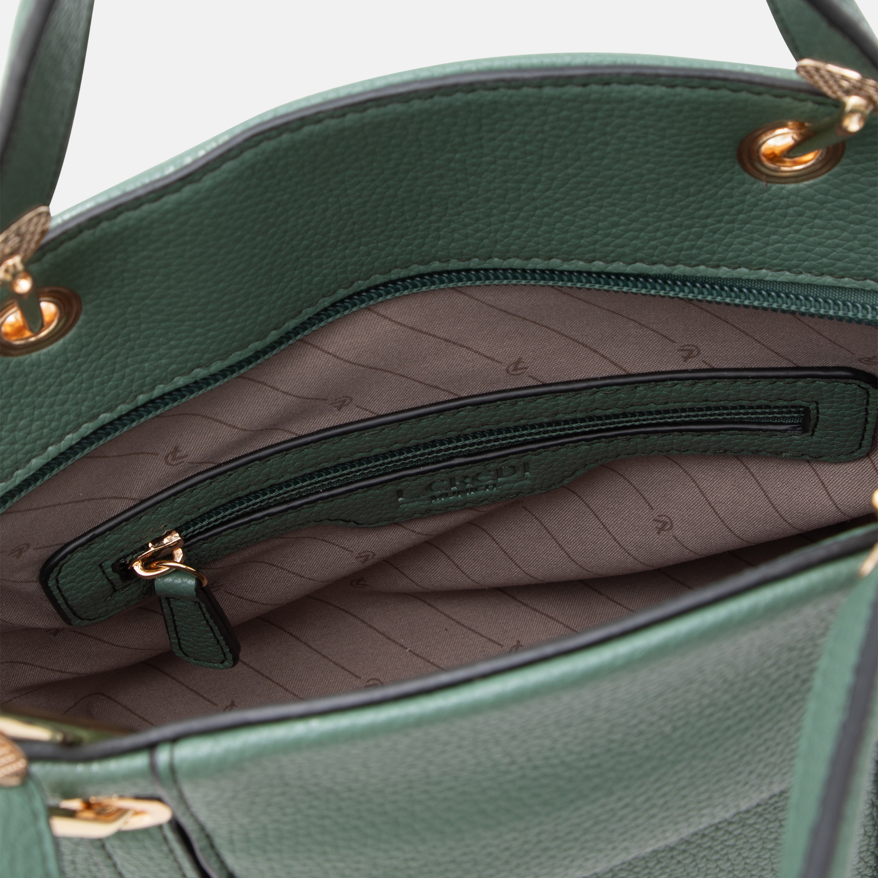Sutara Shopper deep green - L.Credi Munich
