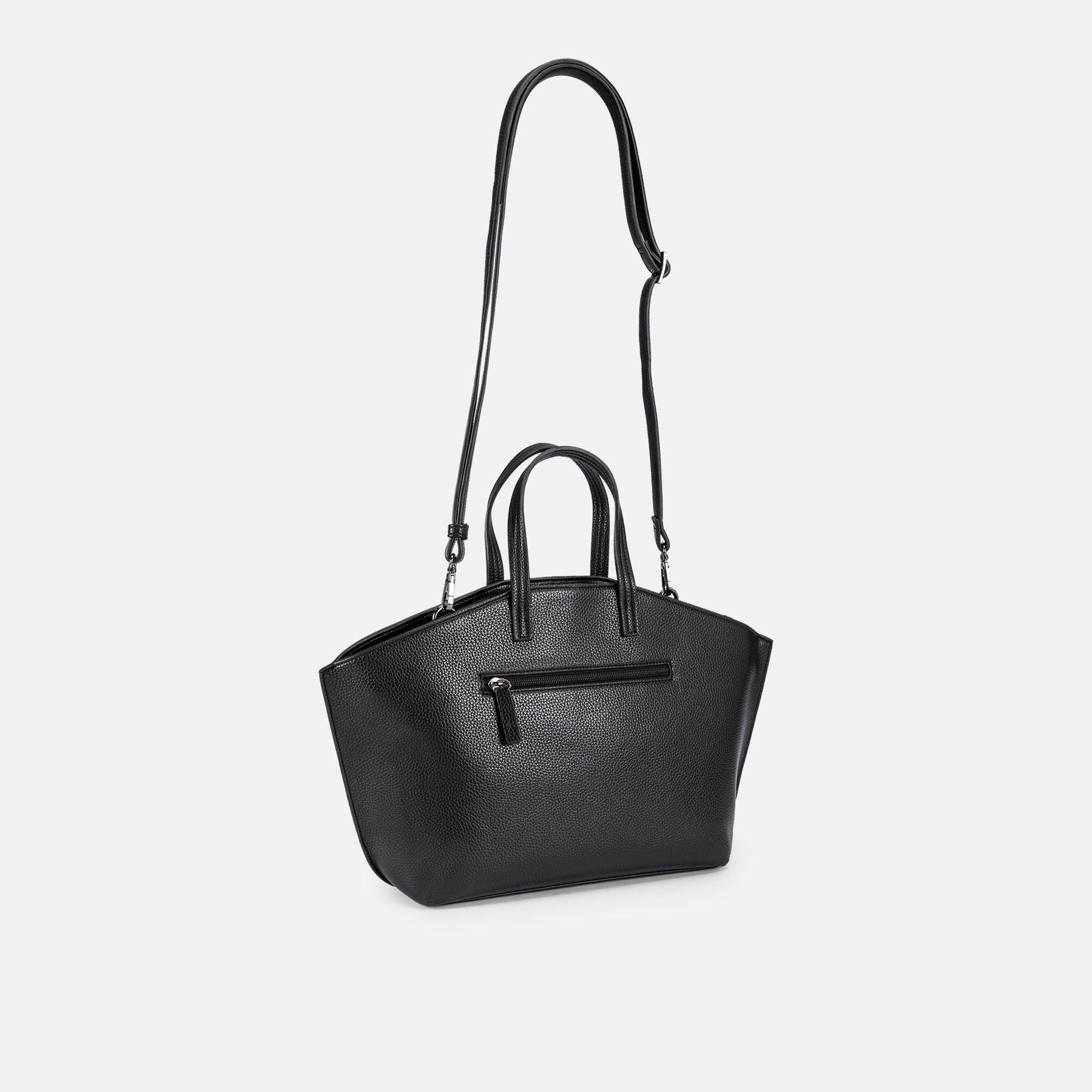 Henkeltasche schwarz  Satine Serie
