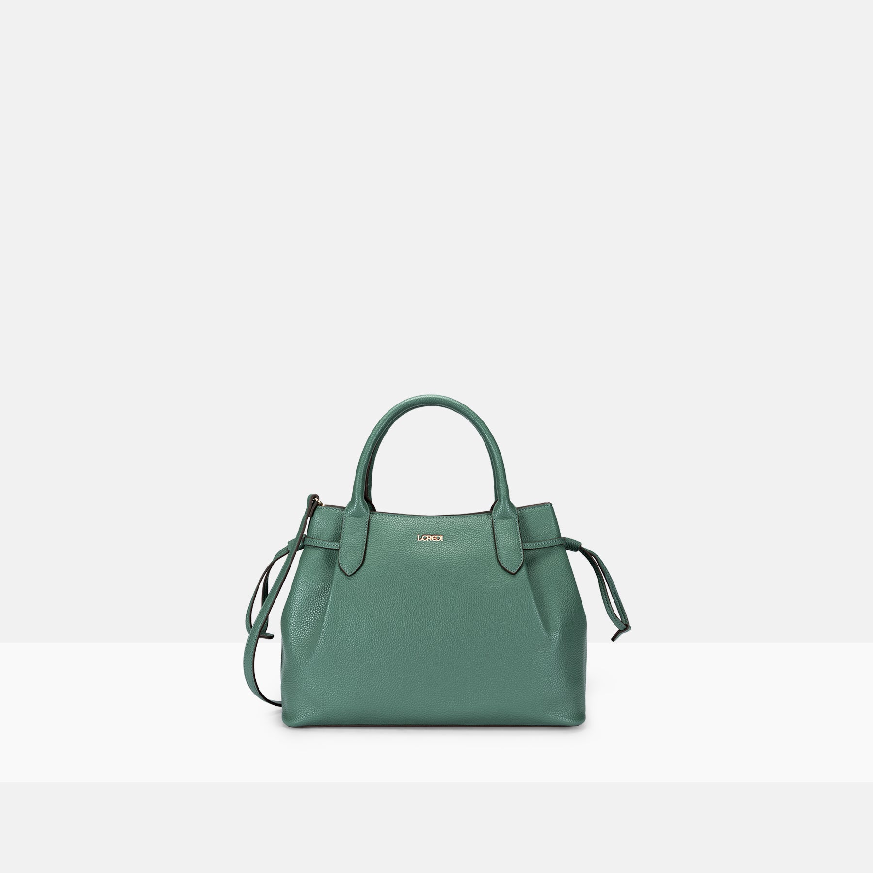 Henkeltasche deep green  Sapphira Serie