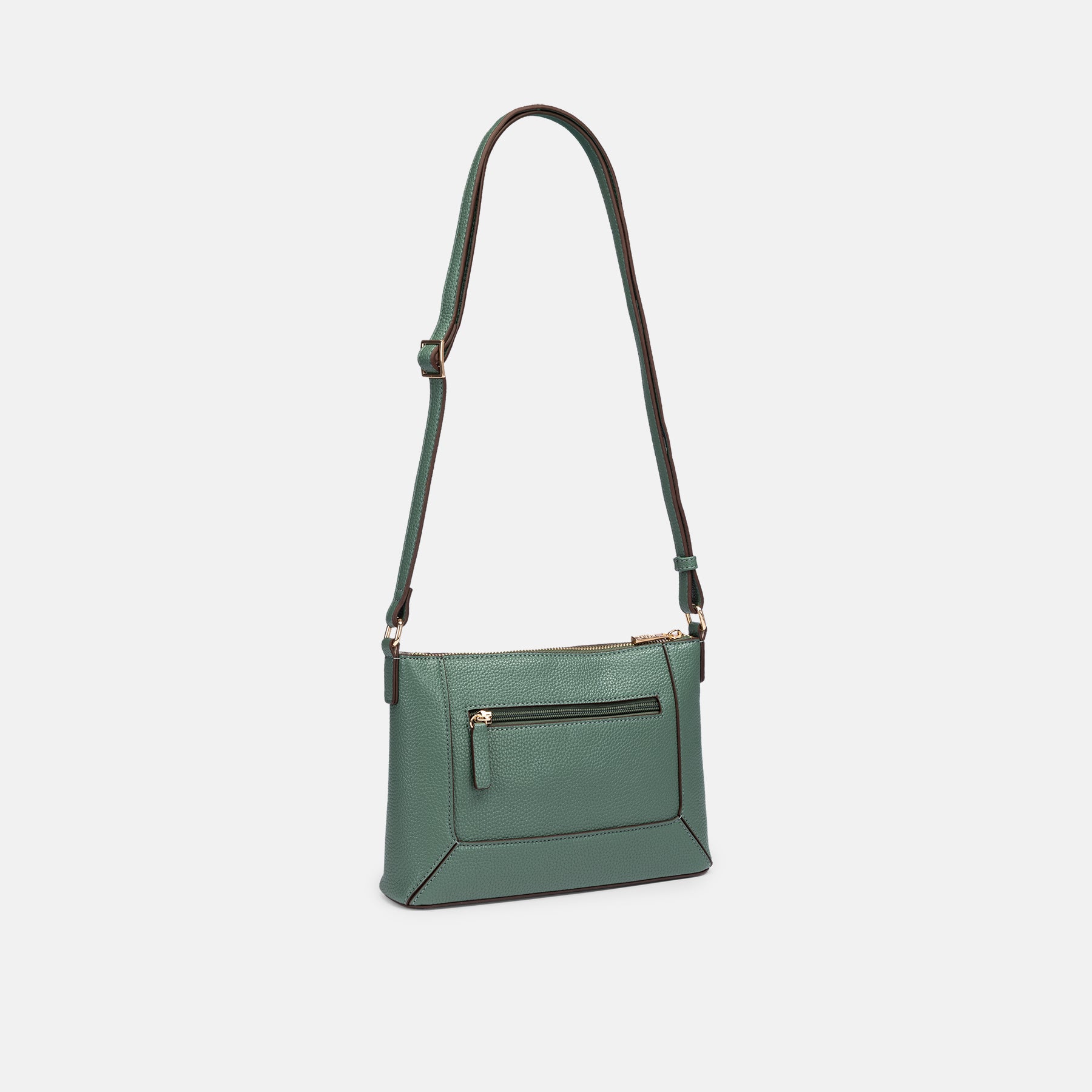 Umhängetasche deep green  Sapphira Serie