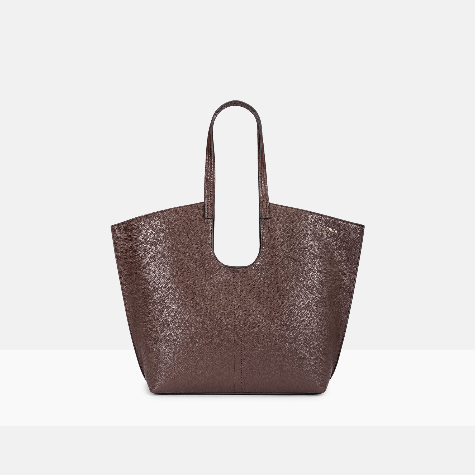 Shopper chocolate Satine Serie
