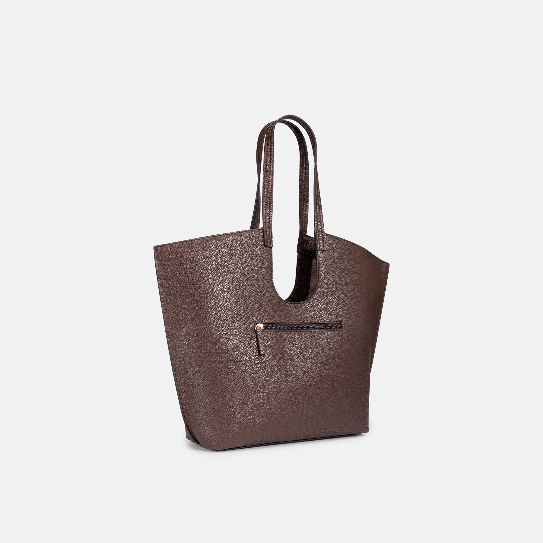Shopper chocolate Satine Serie