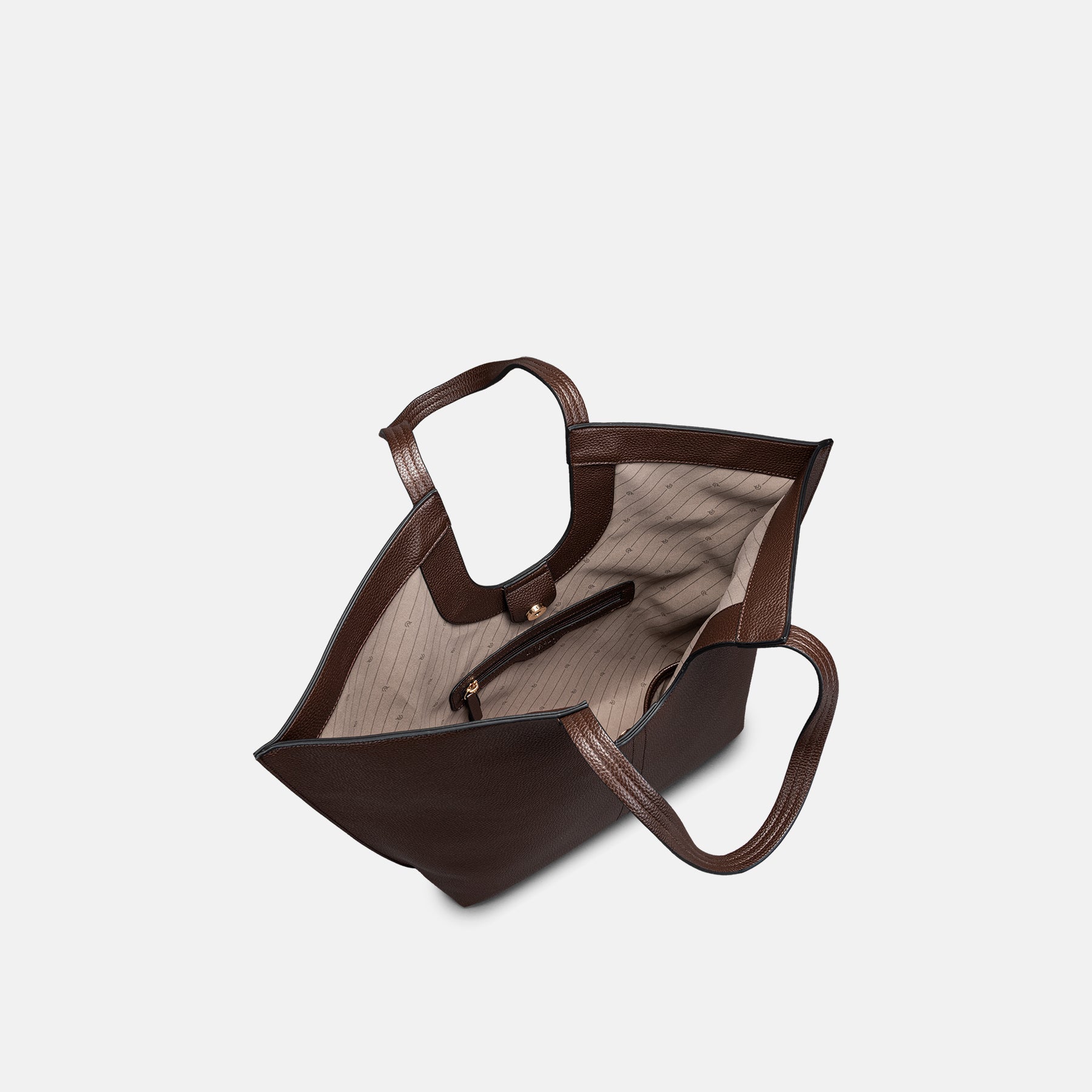 Shopper chocolate Satine Serie
