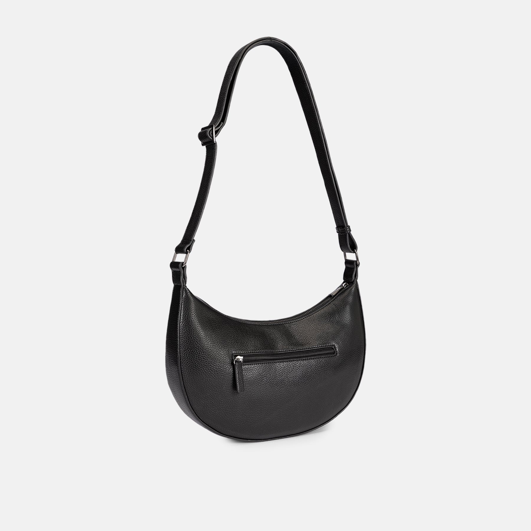 Umhängetasche schwarz  Satine Serie