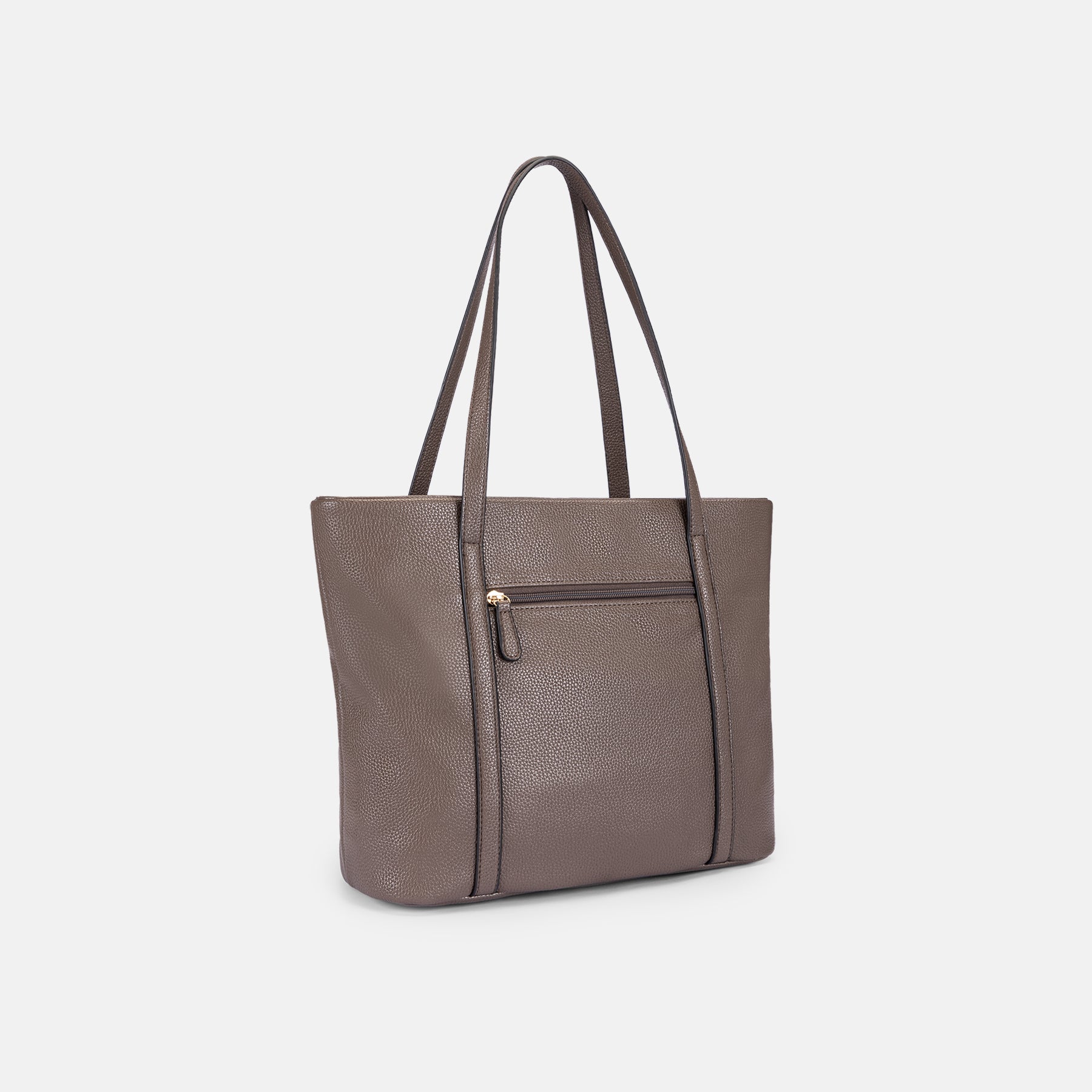 Shopper dark taupe Merle Serie