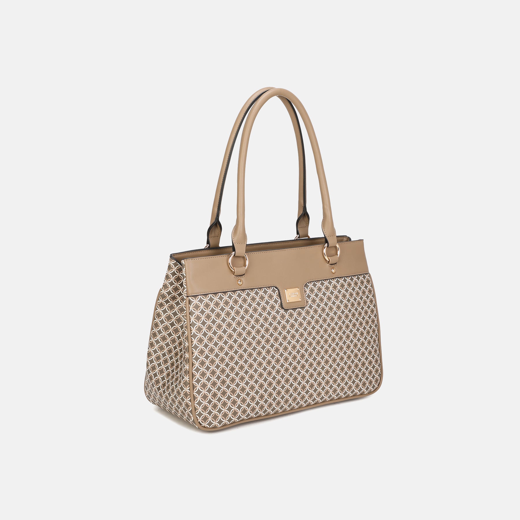 Shopper T-Dark Taupe Pia Serie